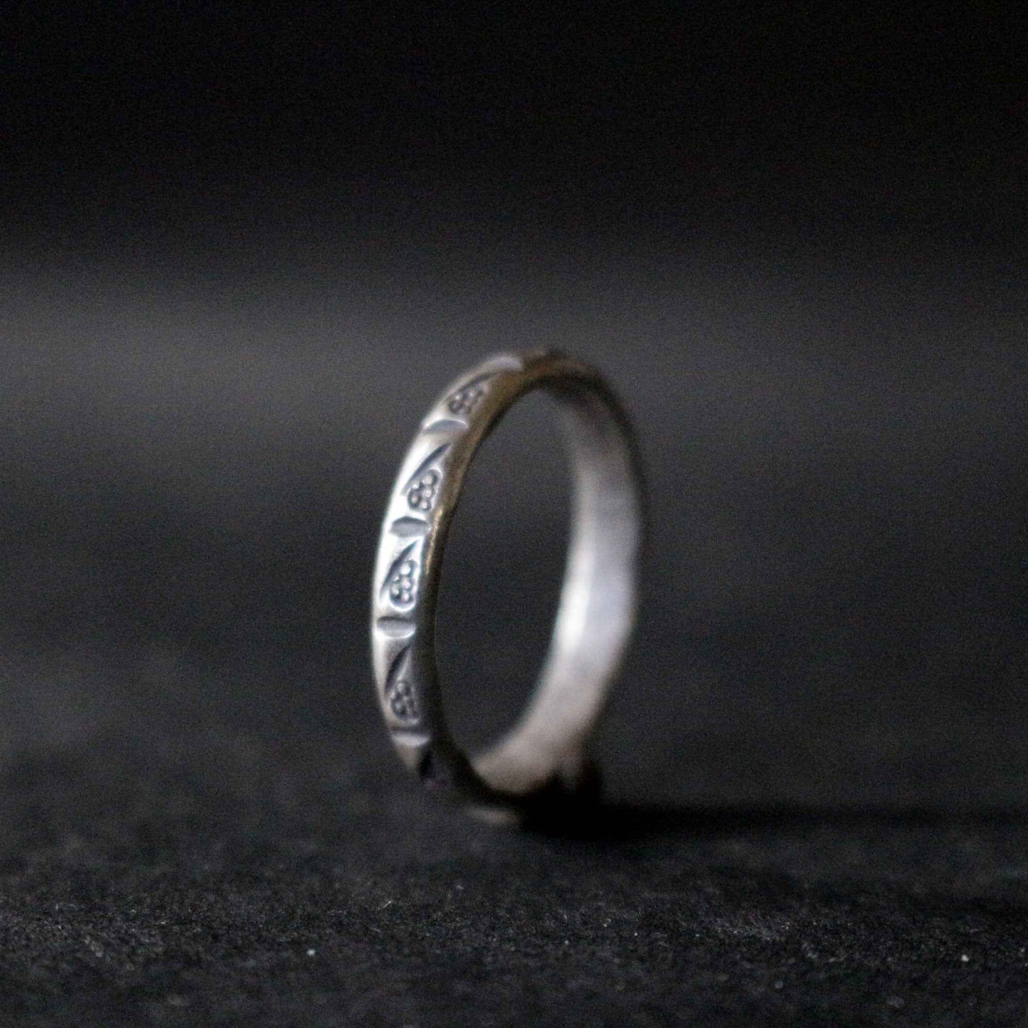 Thin Band Silver Ring