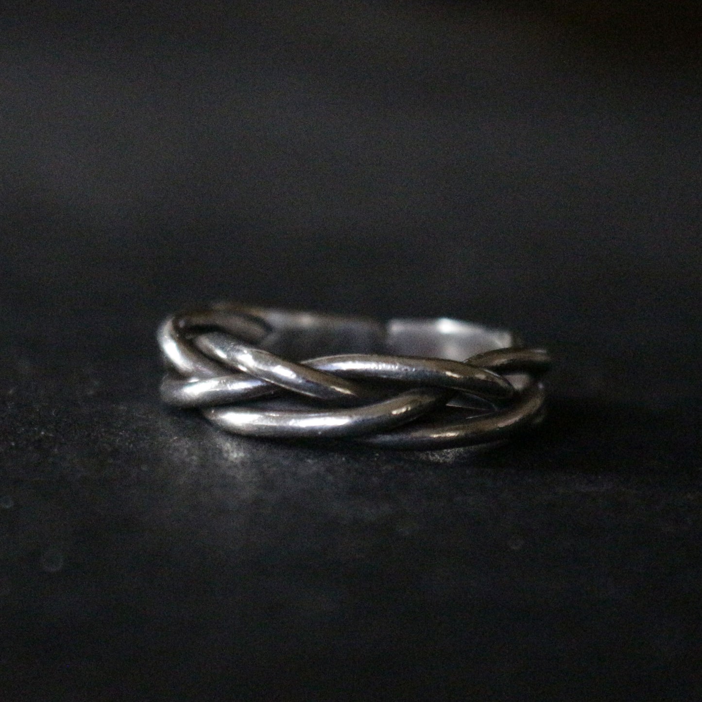 Braided Silver Ring