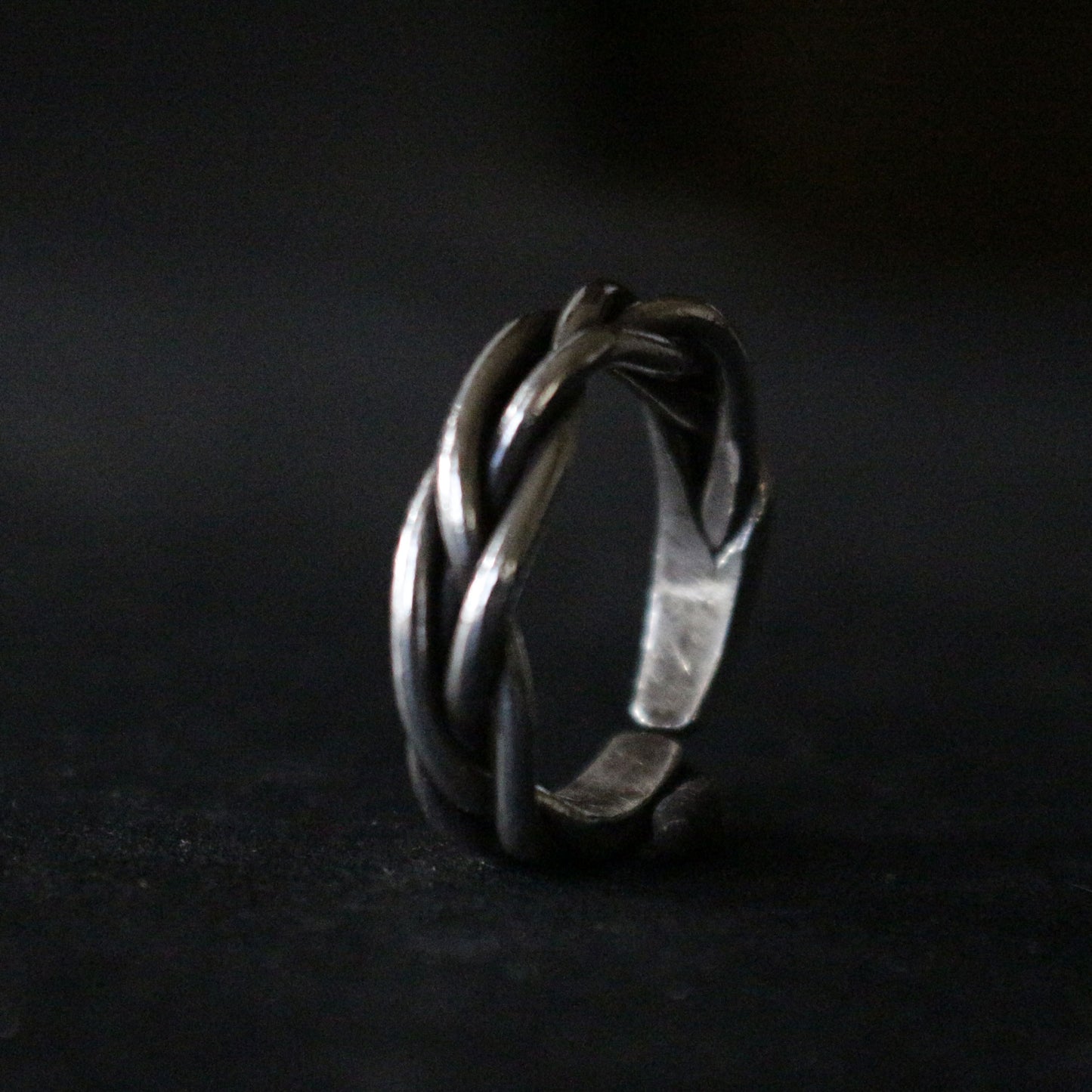 Braided Silver Ring