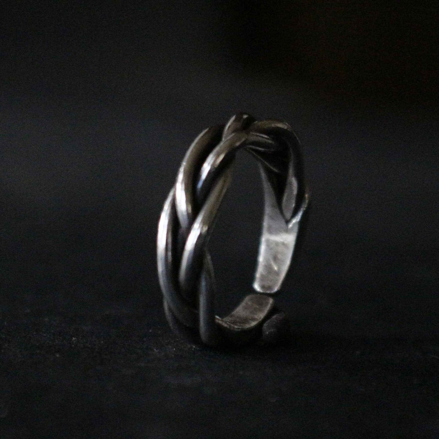 Braided Silver Ring
