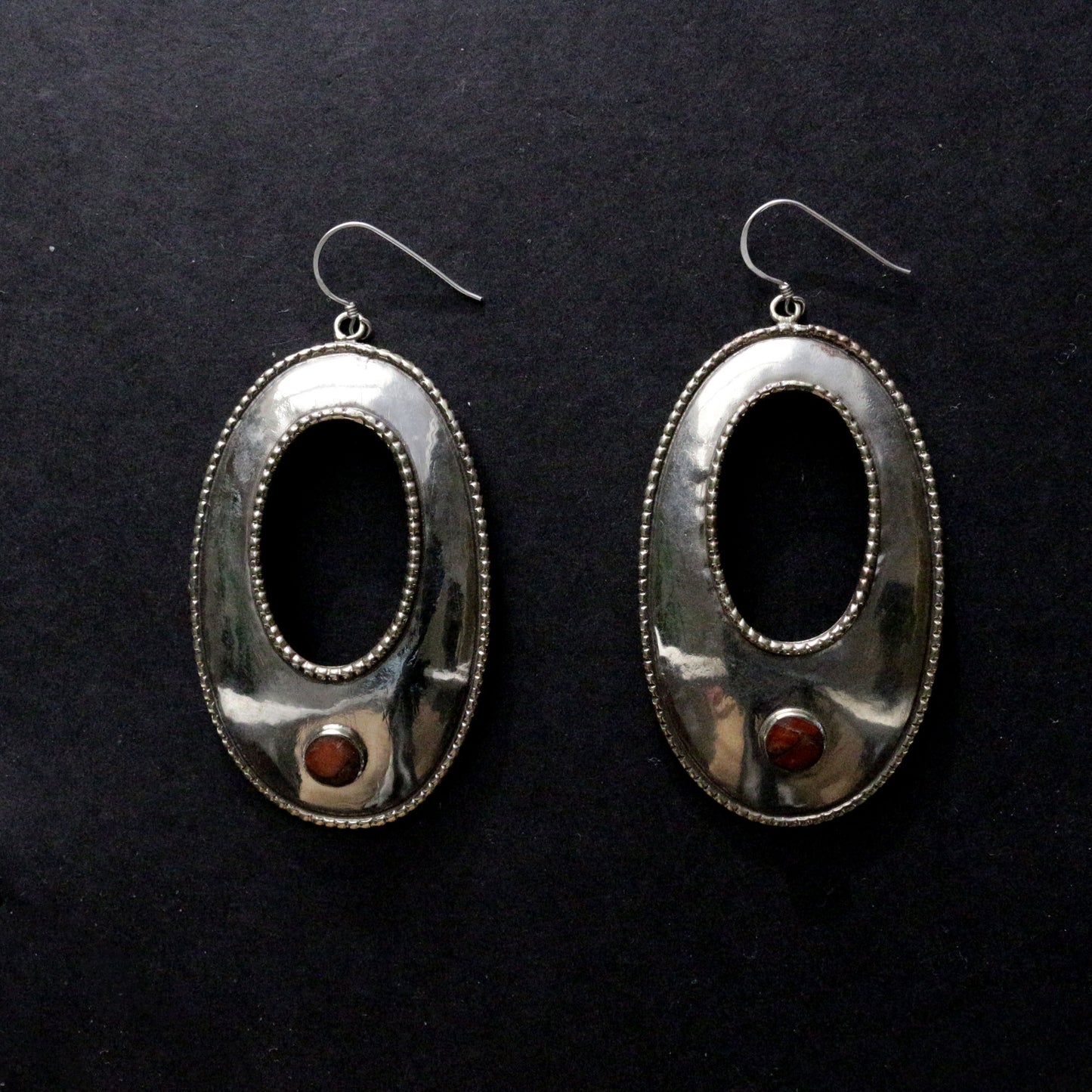 Coral Dangle Earrings