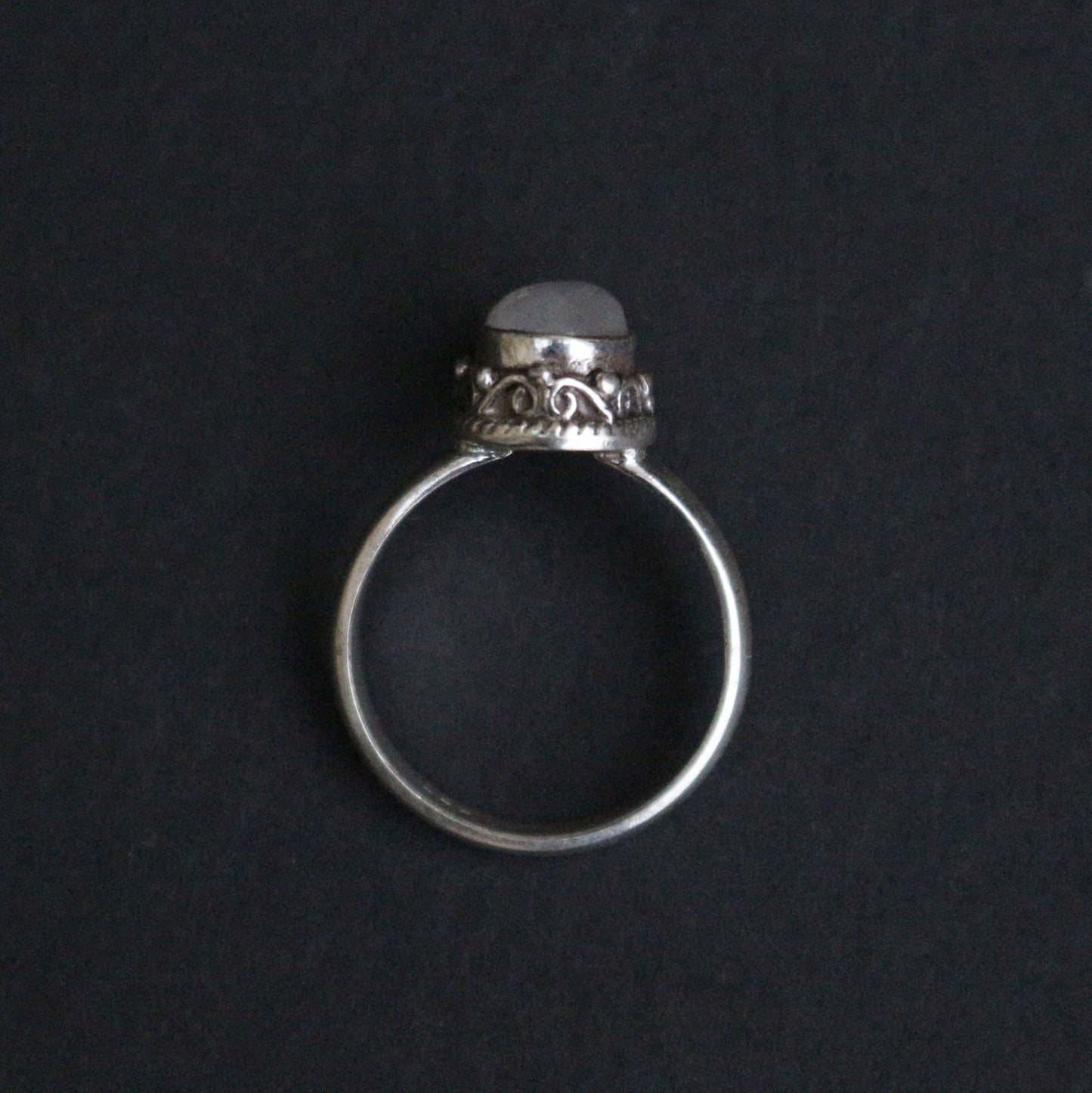 Rainbow Moonstone Ring