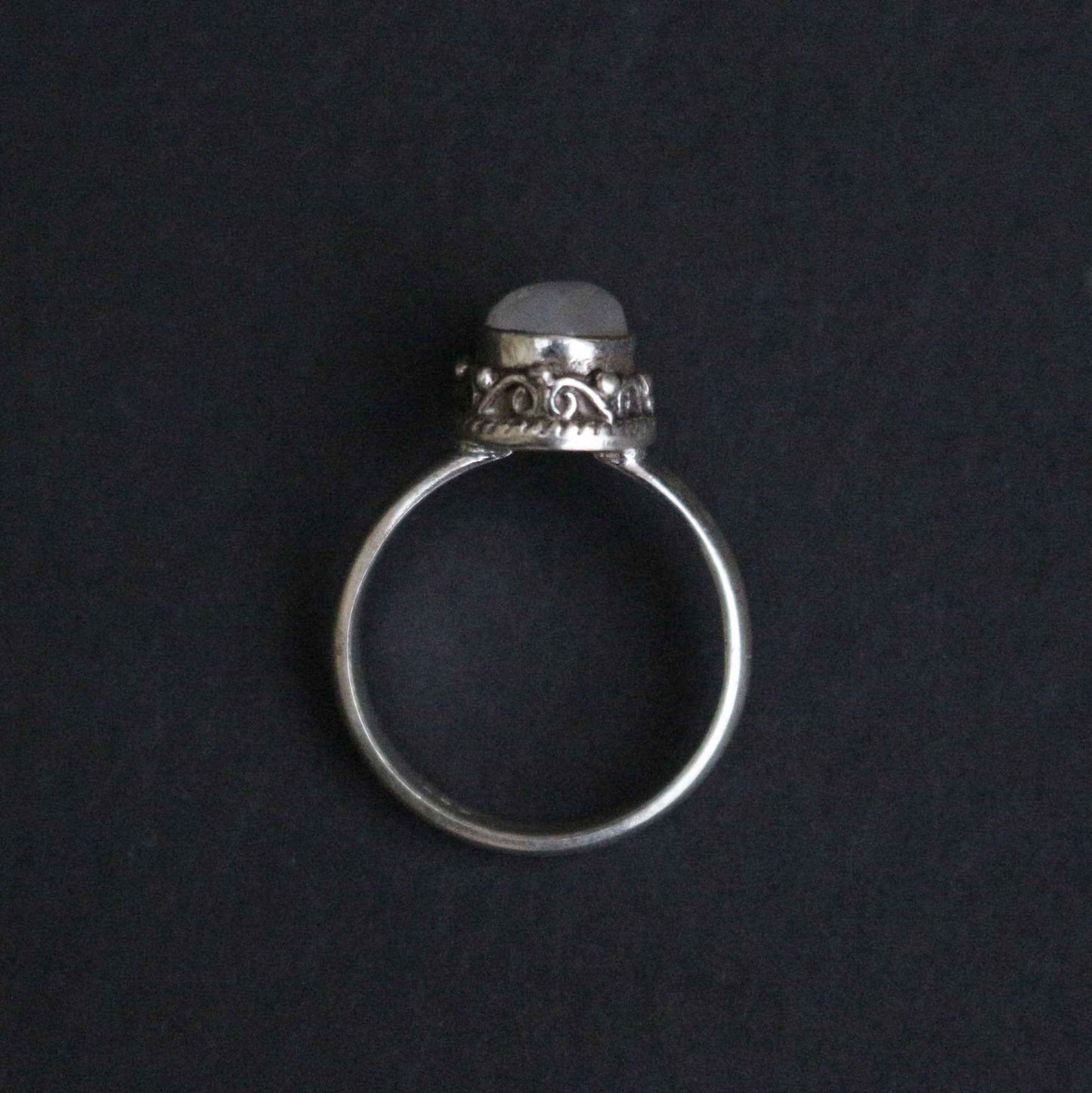 Rainbow Moonstone Ring