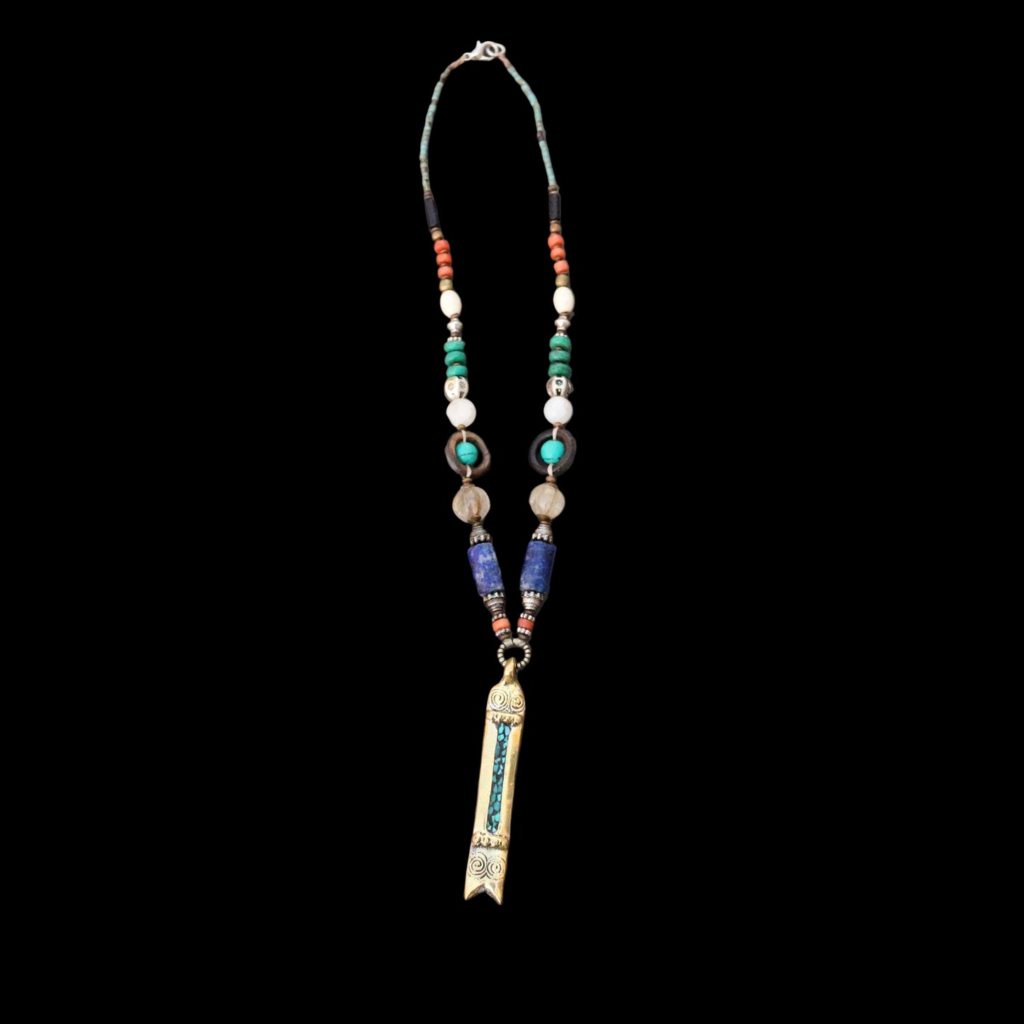 Turquoise Inlay Neckace