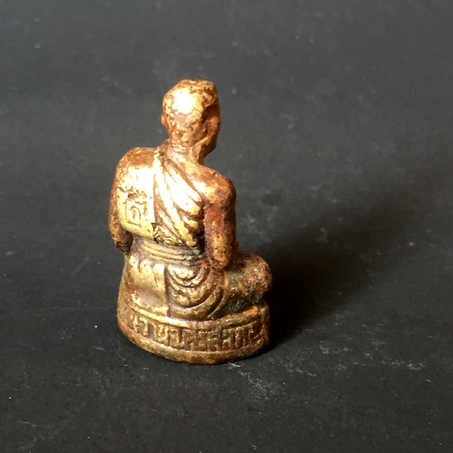 Meditating Buddhist Monk Statue
