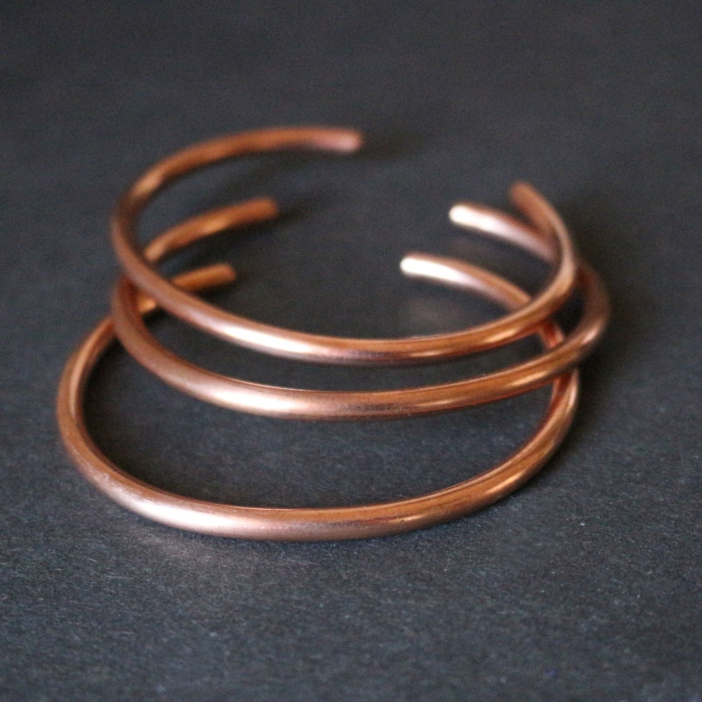 Simple Copper Cuff Bracelet