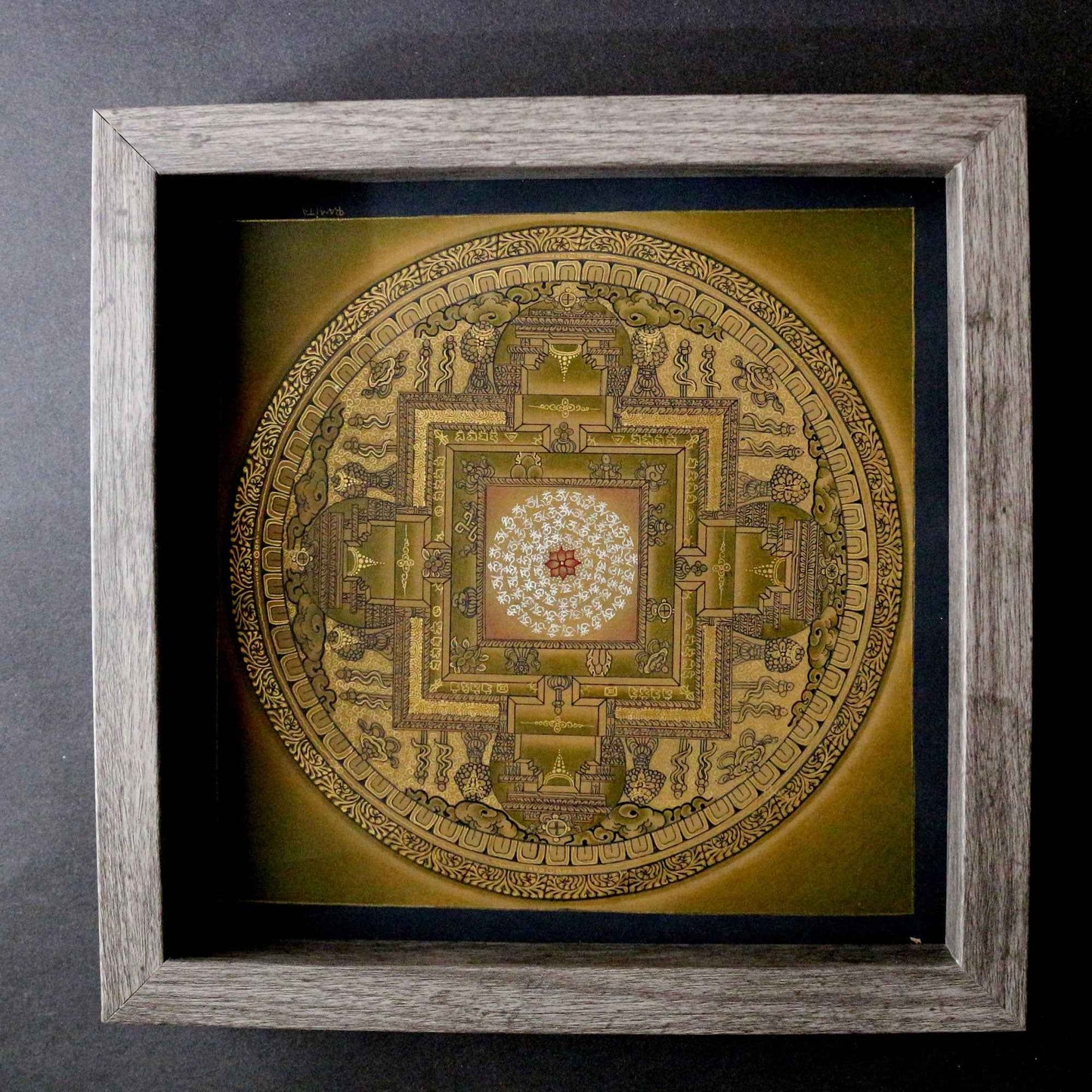 Aum Mandala Thangka Painting