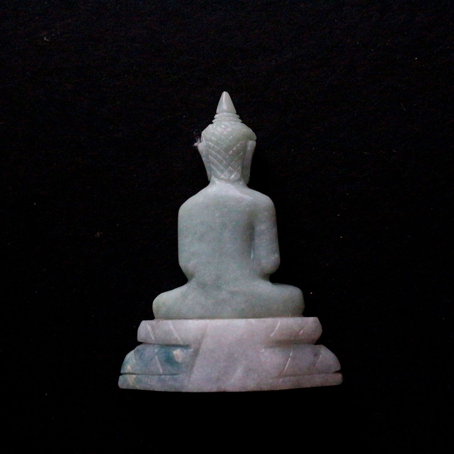 Jade Meditating Buddha Statue