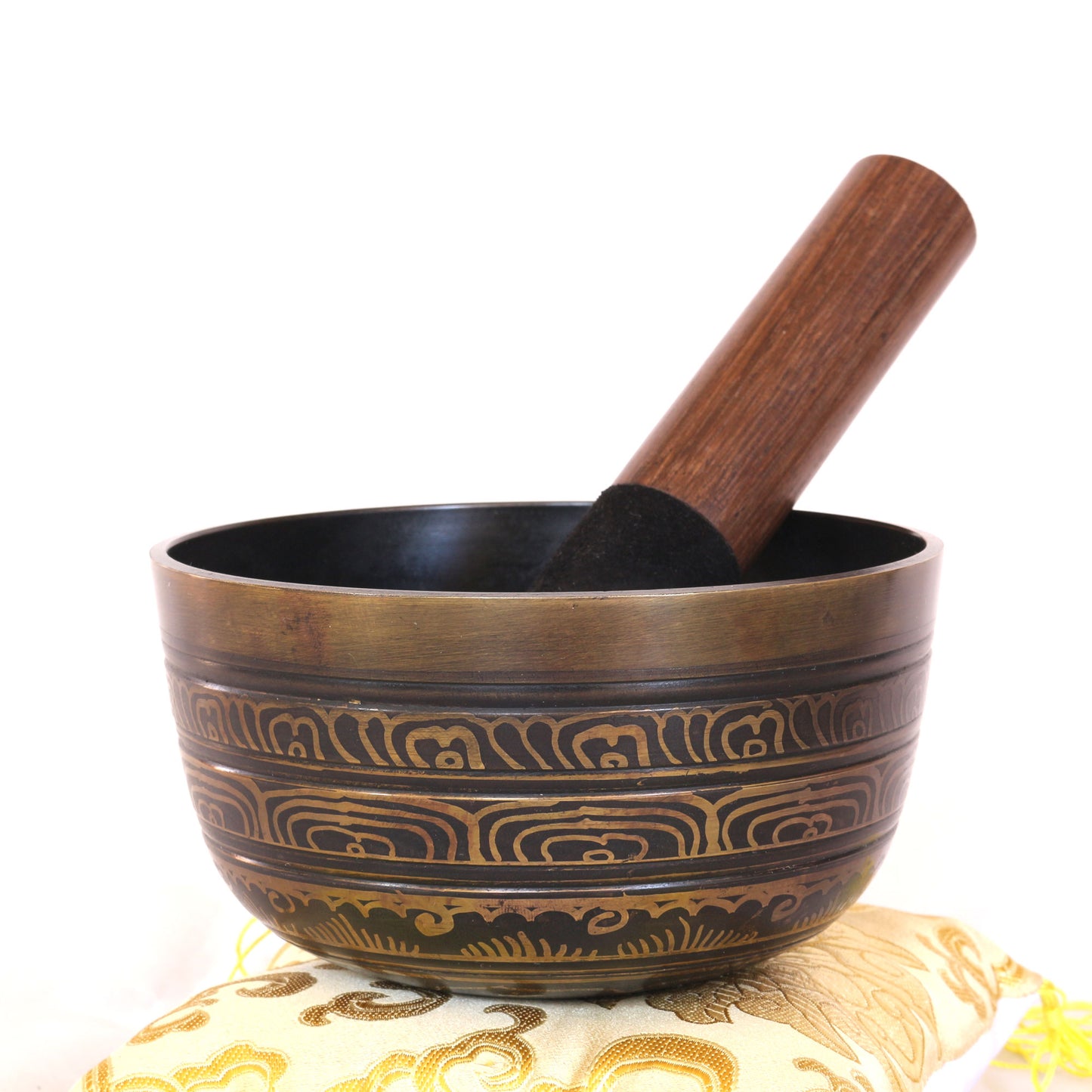 Etched Singing Bowl