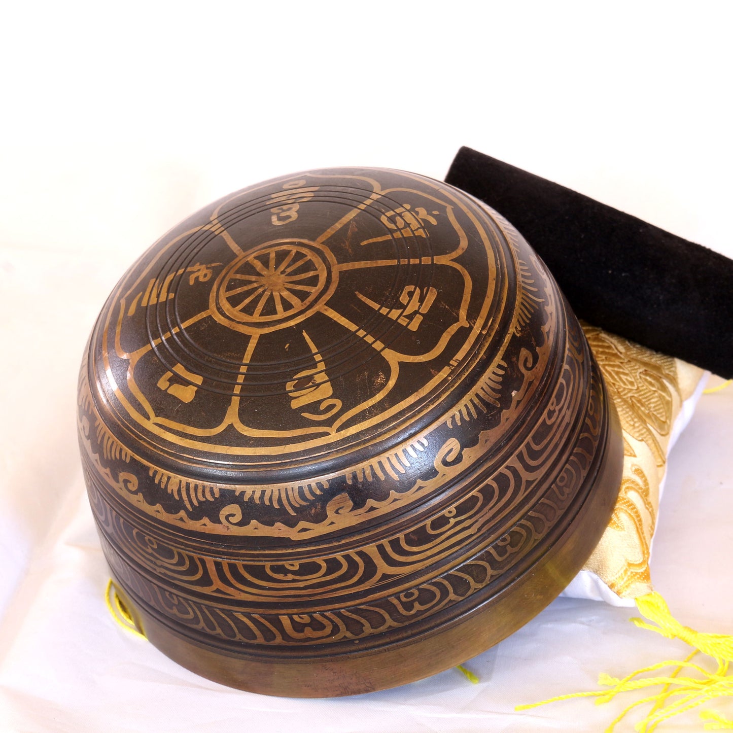 Etched Singing Bowl