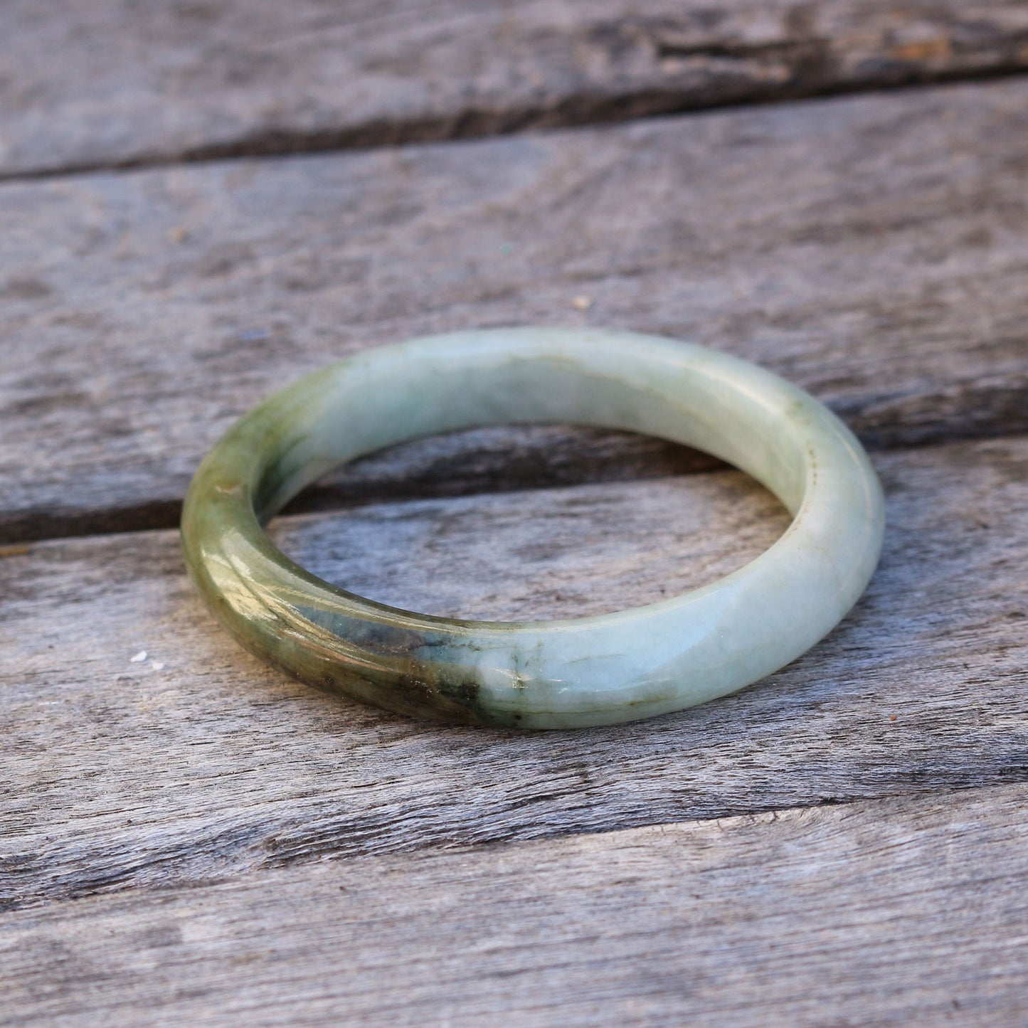 Green Jade Bangle
