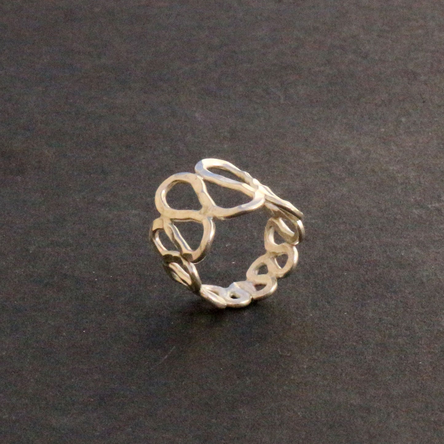 Hammered Silver Ring