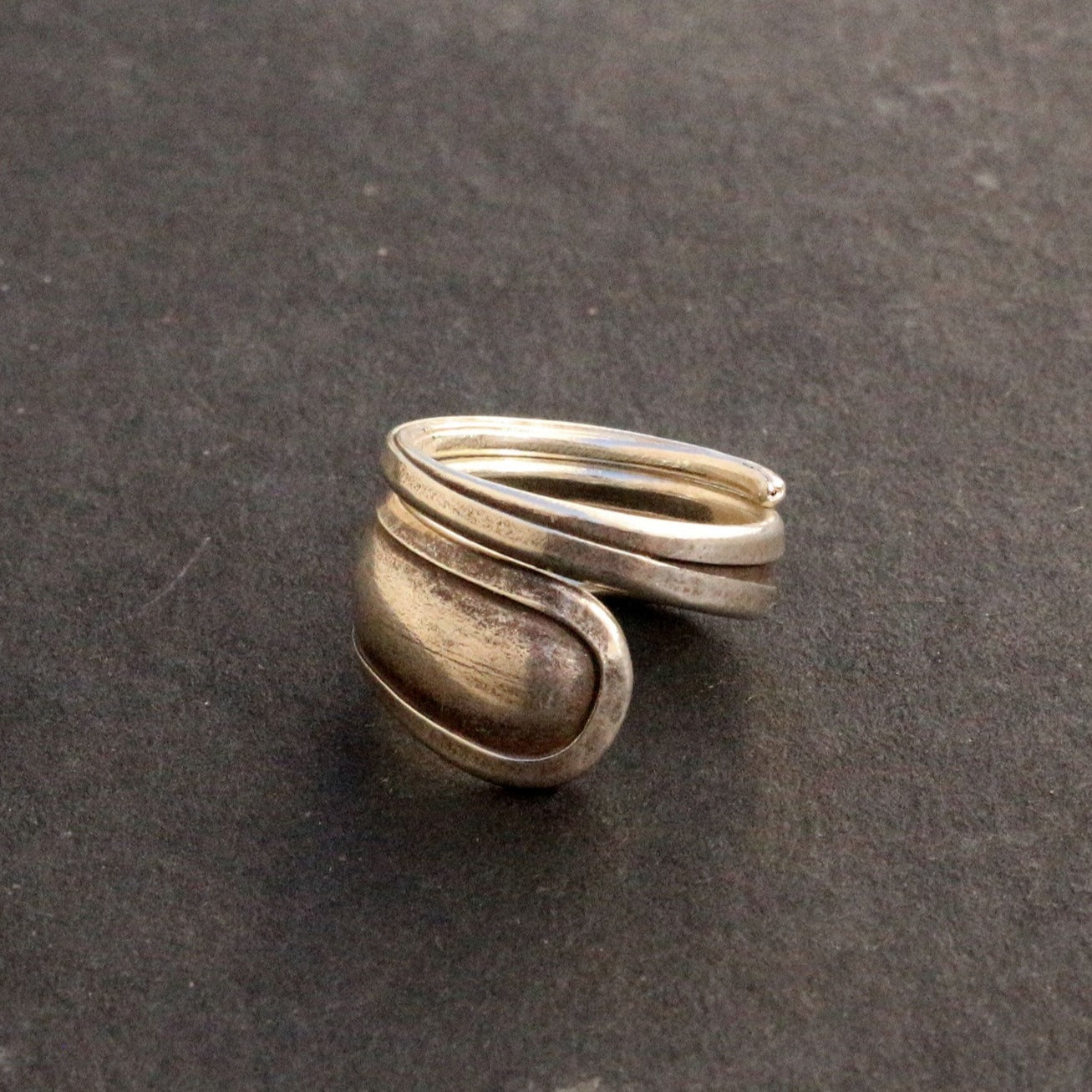Spiral Silver Ring