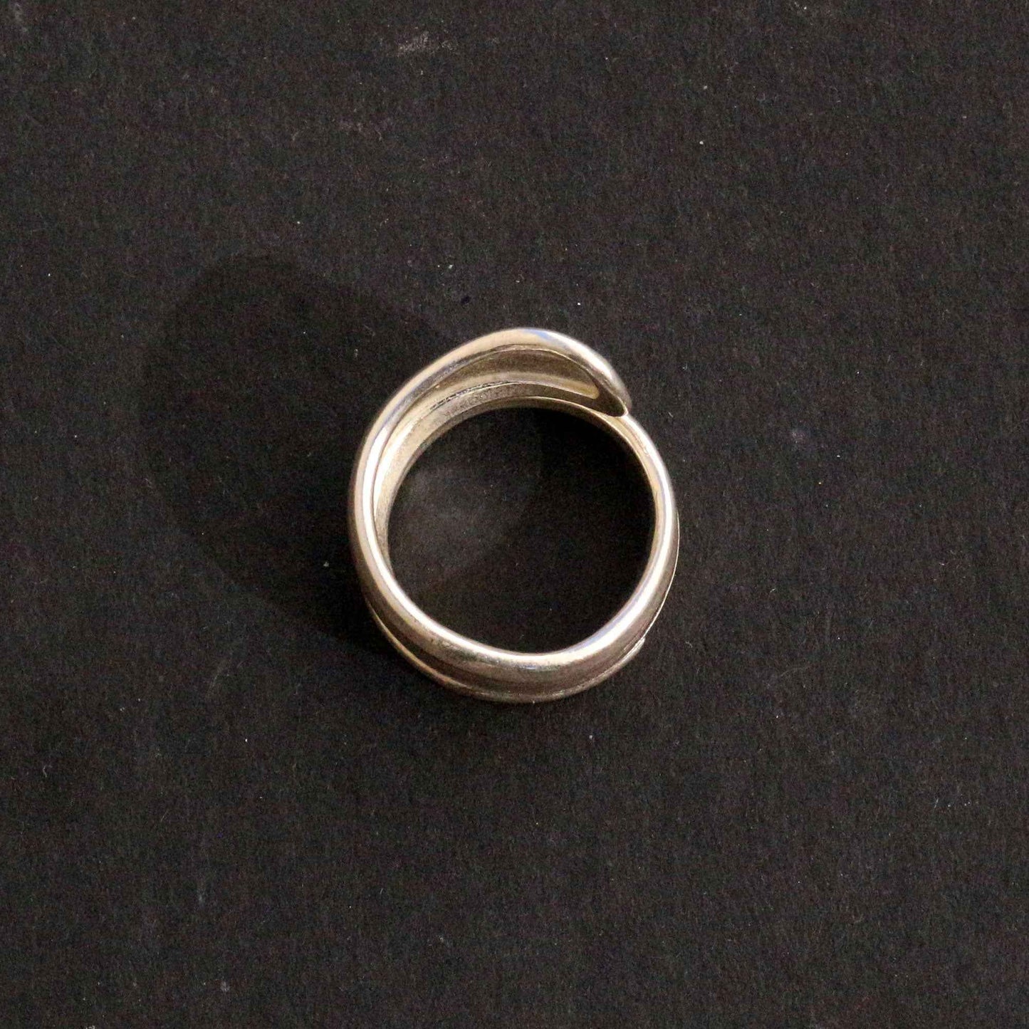 Spiral Silver Ring