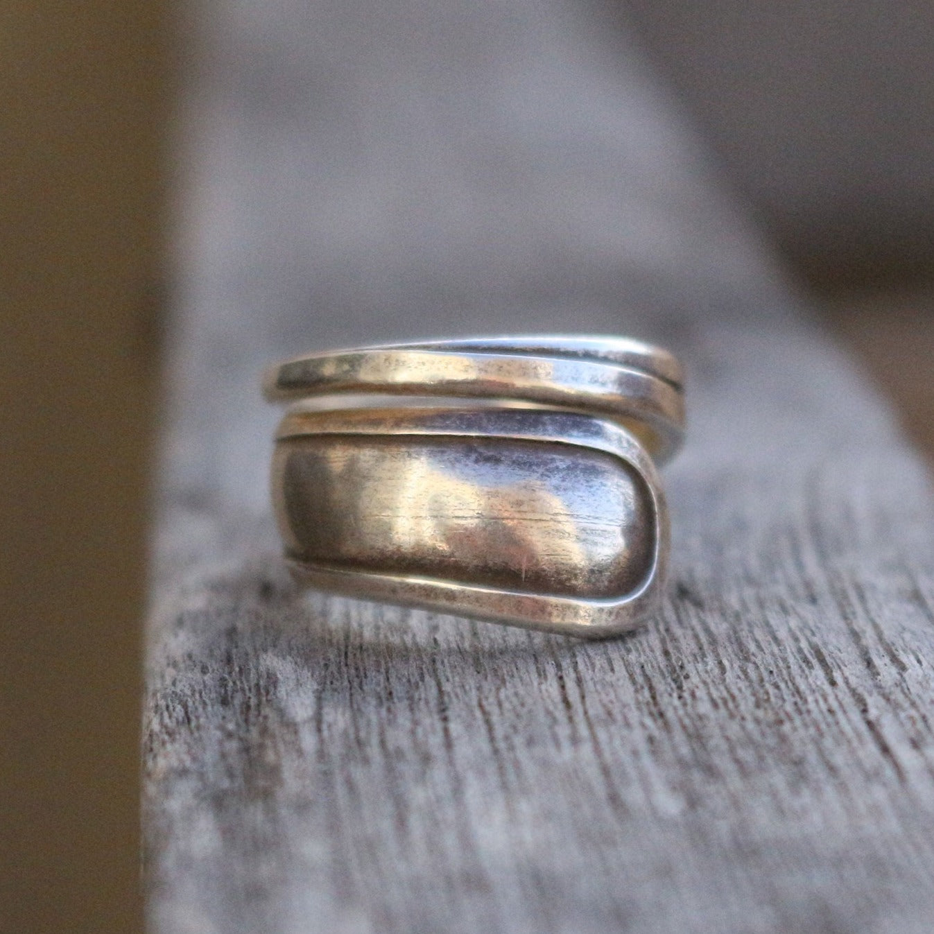 Spiral Silver Ring