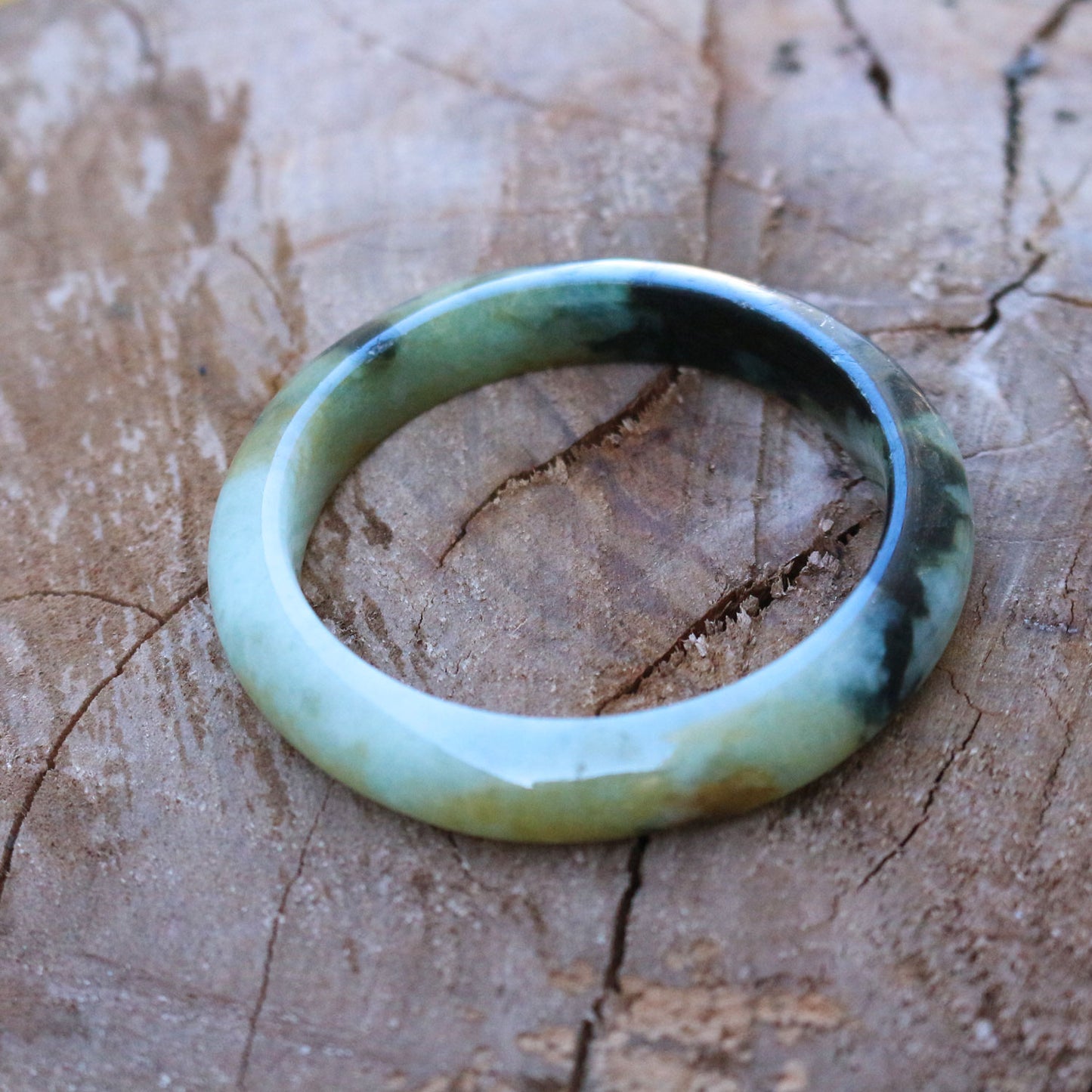 Green Jade Bangle