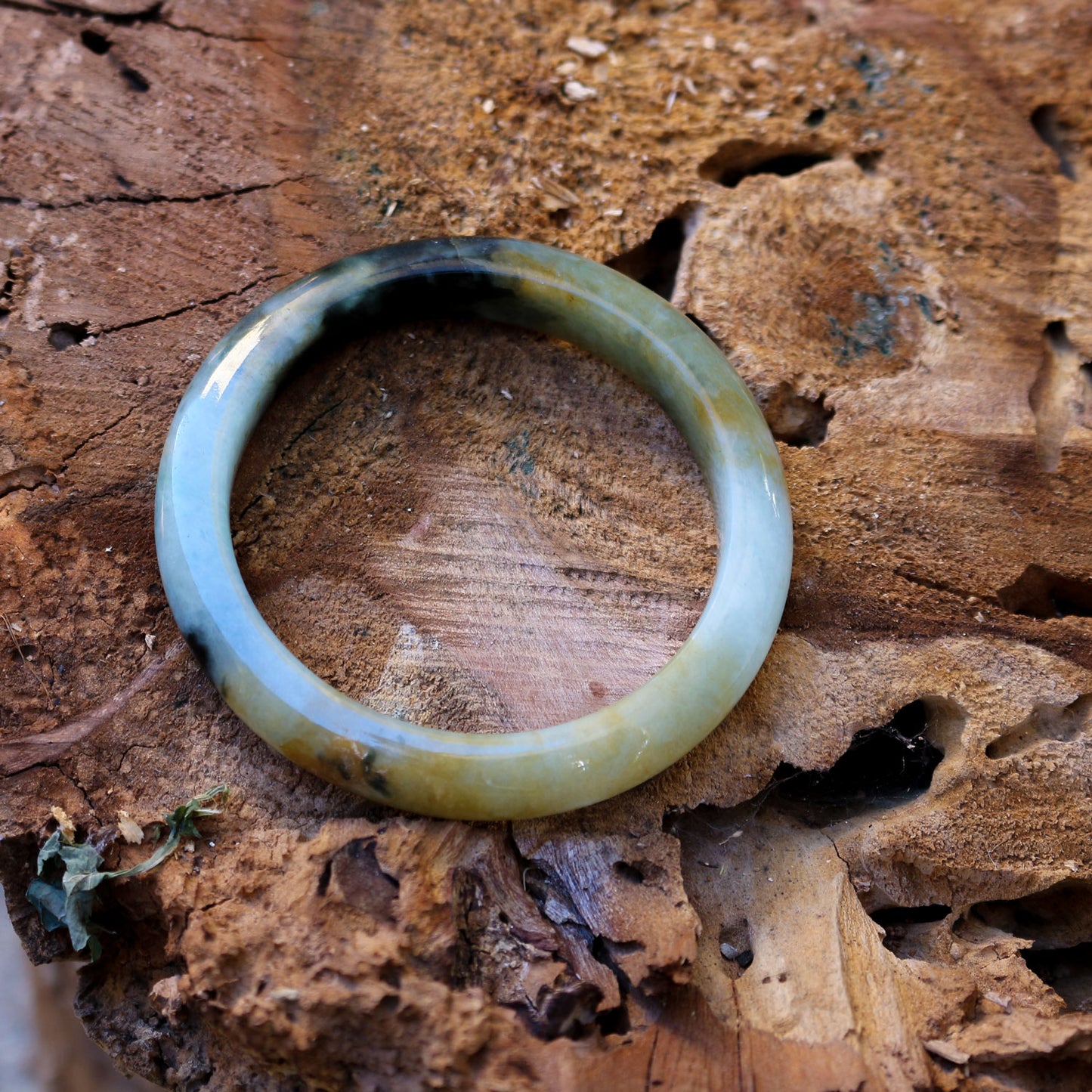 Green Jade Bangle