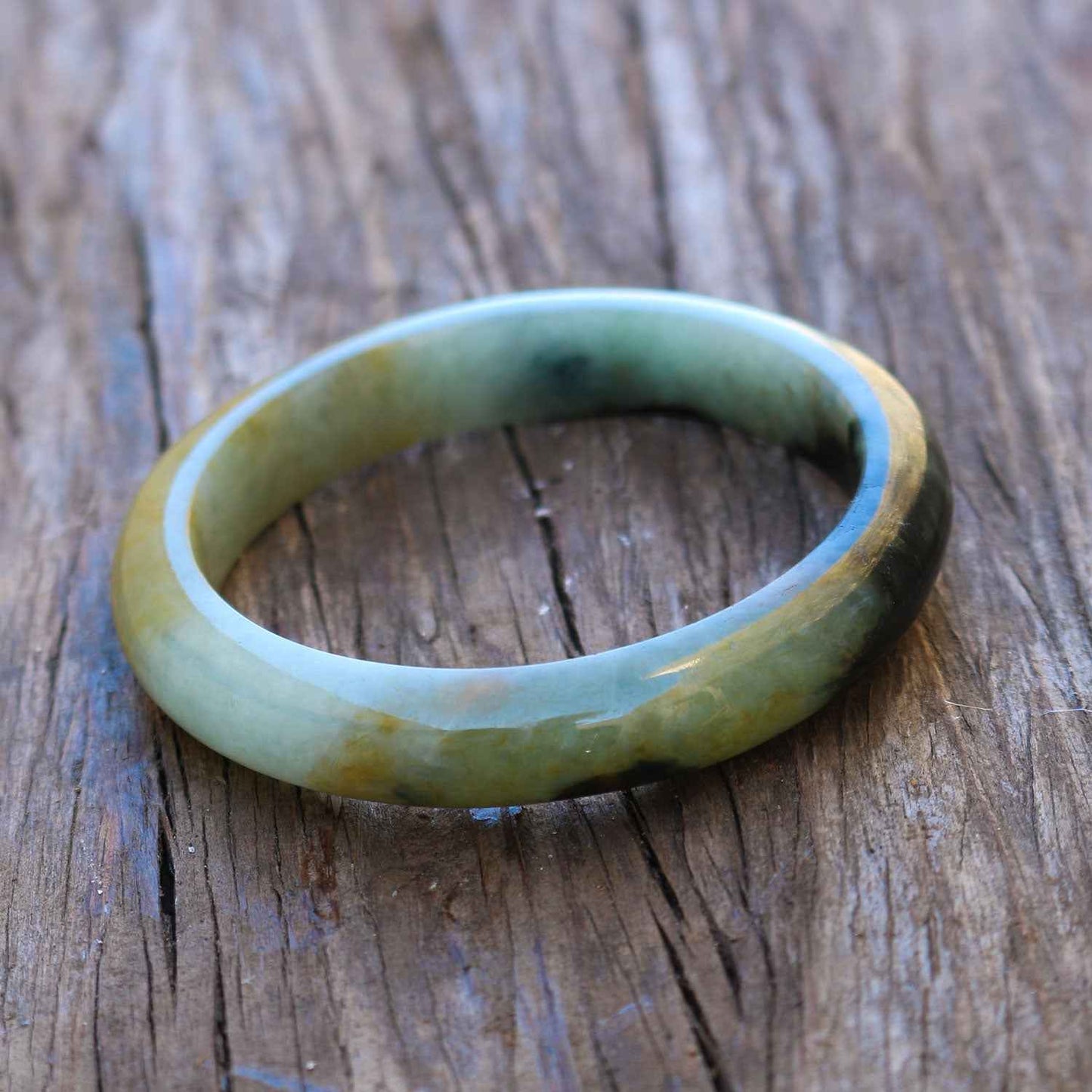 Green Jade Bangle