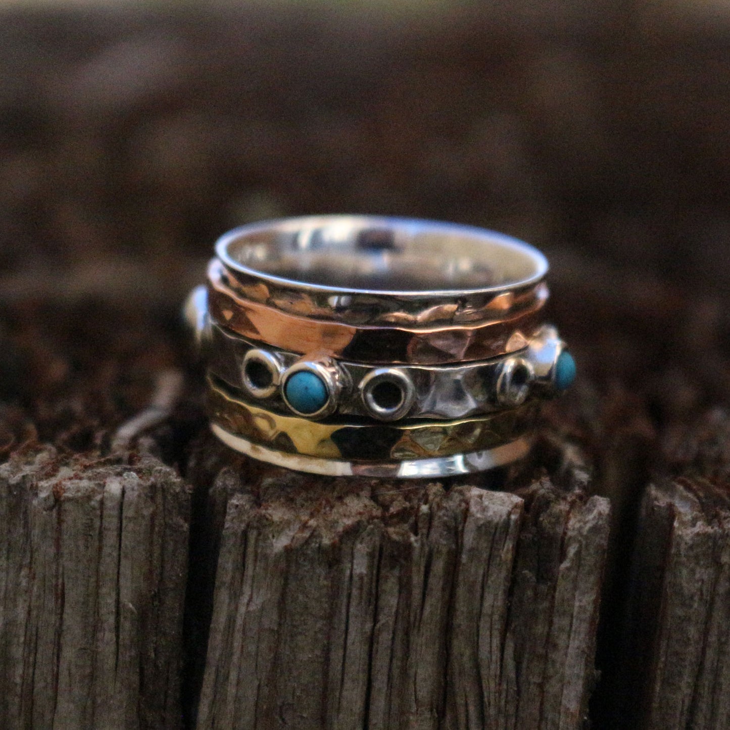 Sterling Spinner Ring