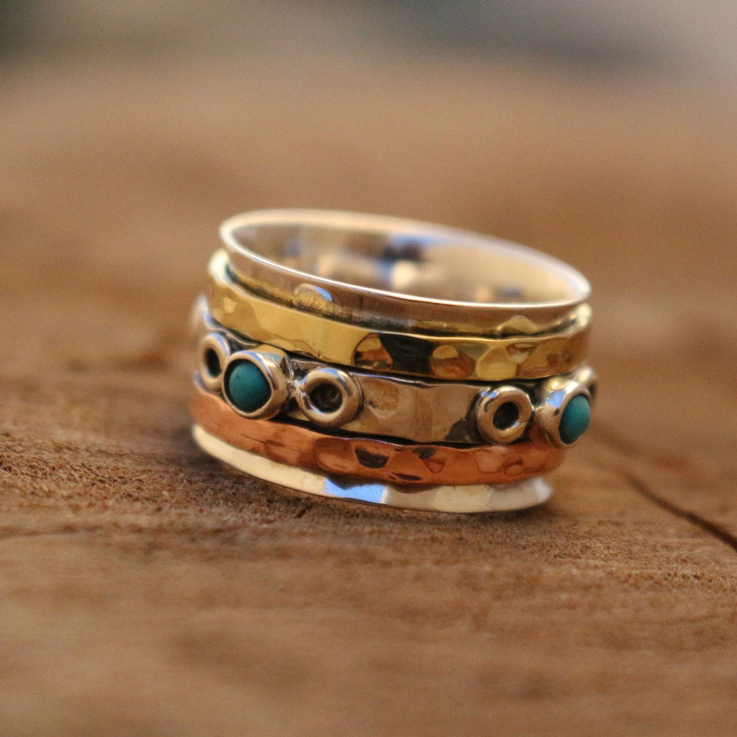 Sterling Spinner Ring