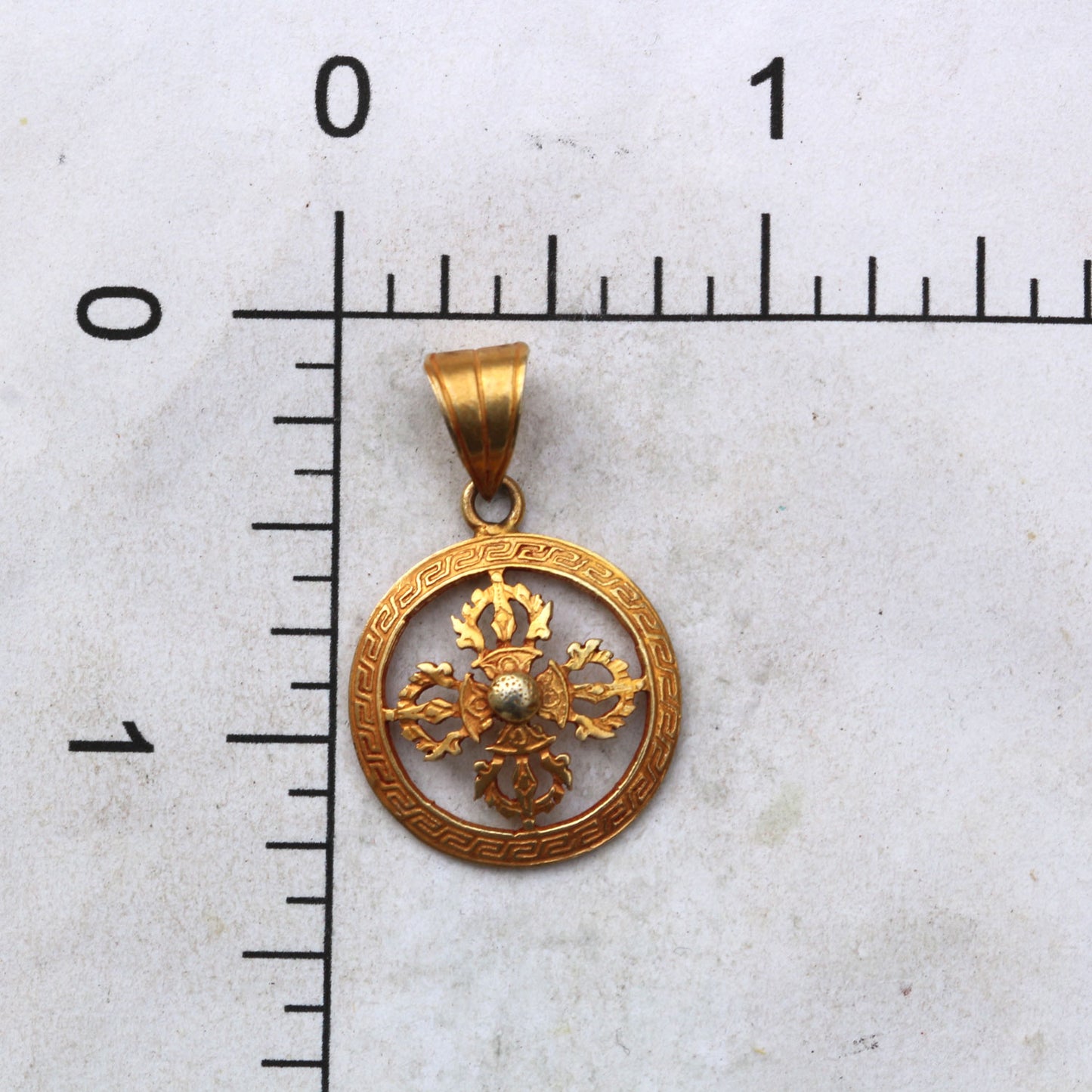 Double Dorje Pendant