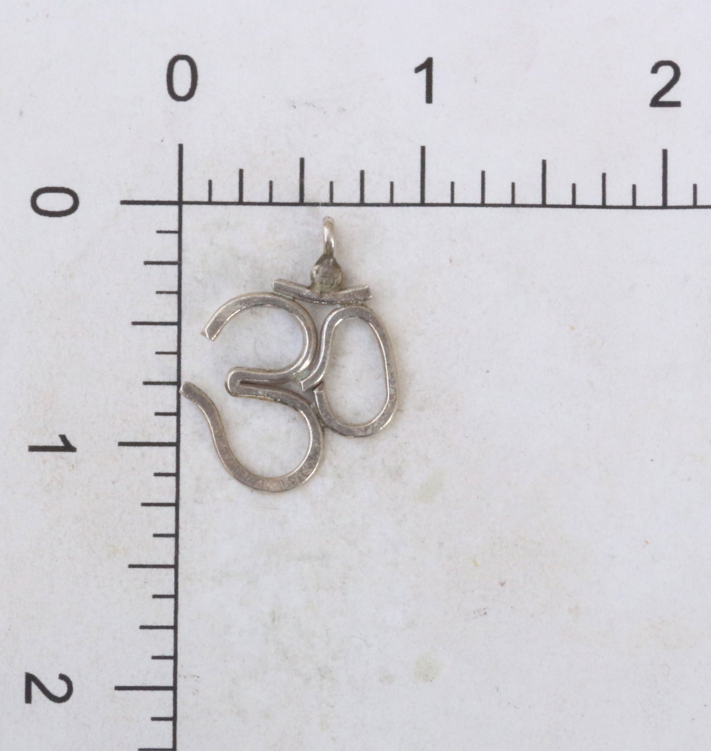 Silver Aum Pendant