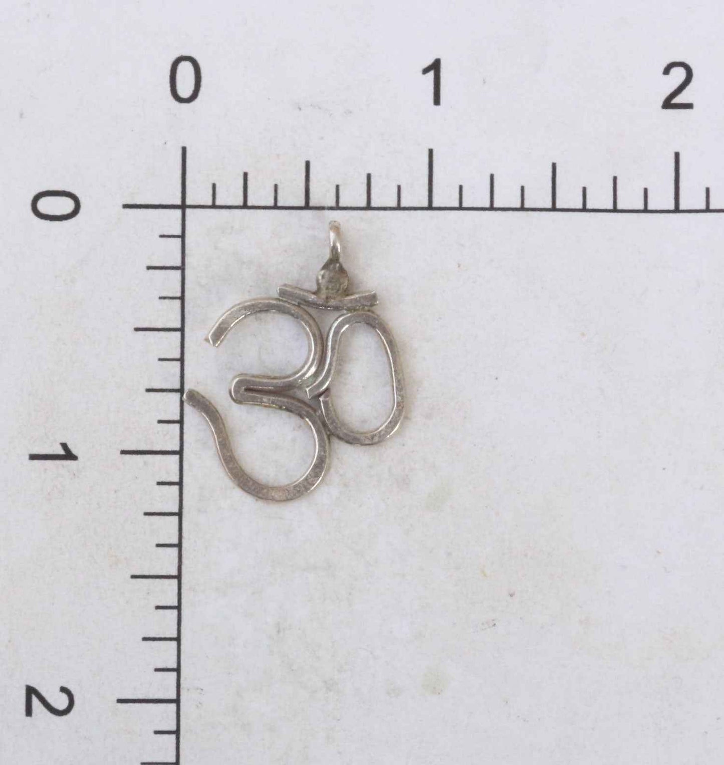 Silver Aum Pendant