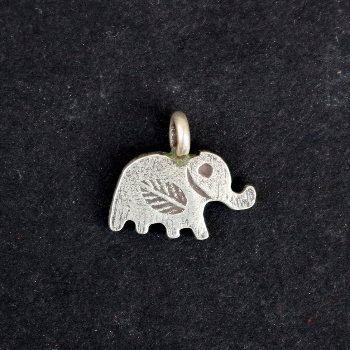 Silver Elephant Charm