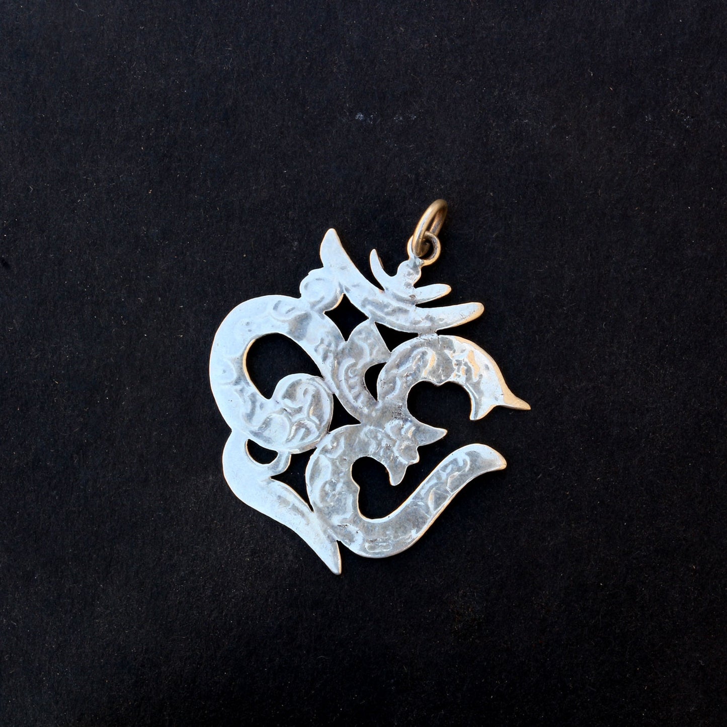 Etched Aum Pendant