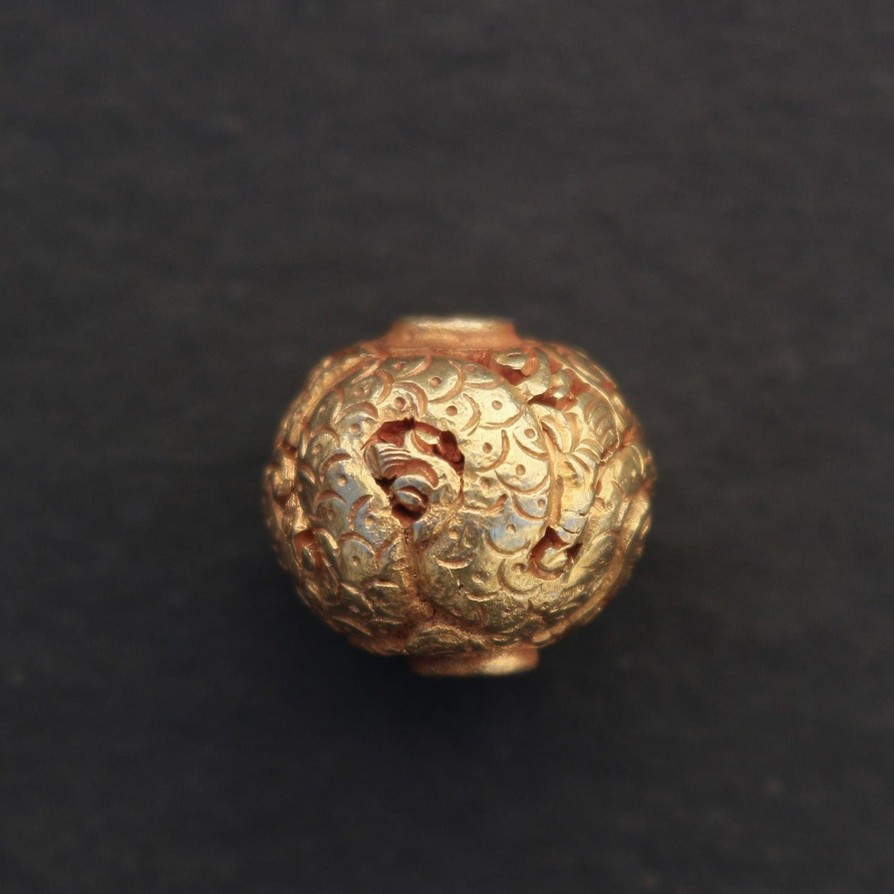 Round Dragon Bead