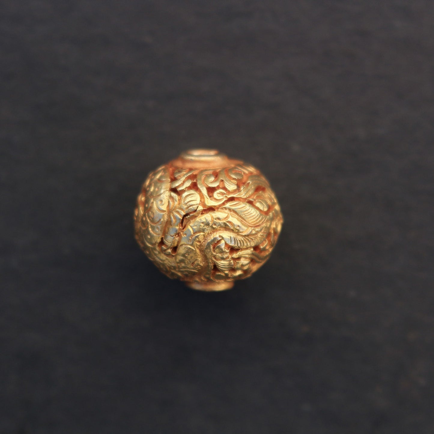 Round Dragon Bead