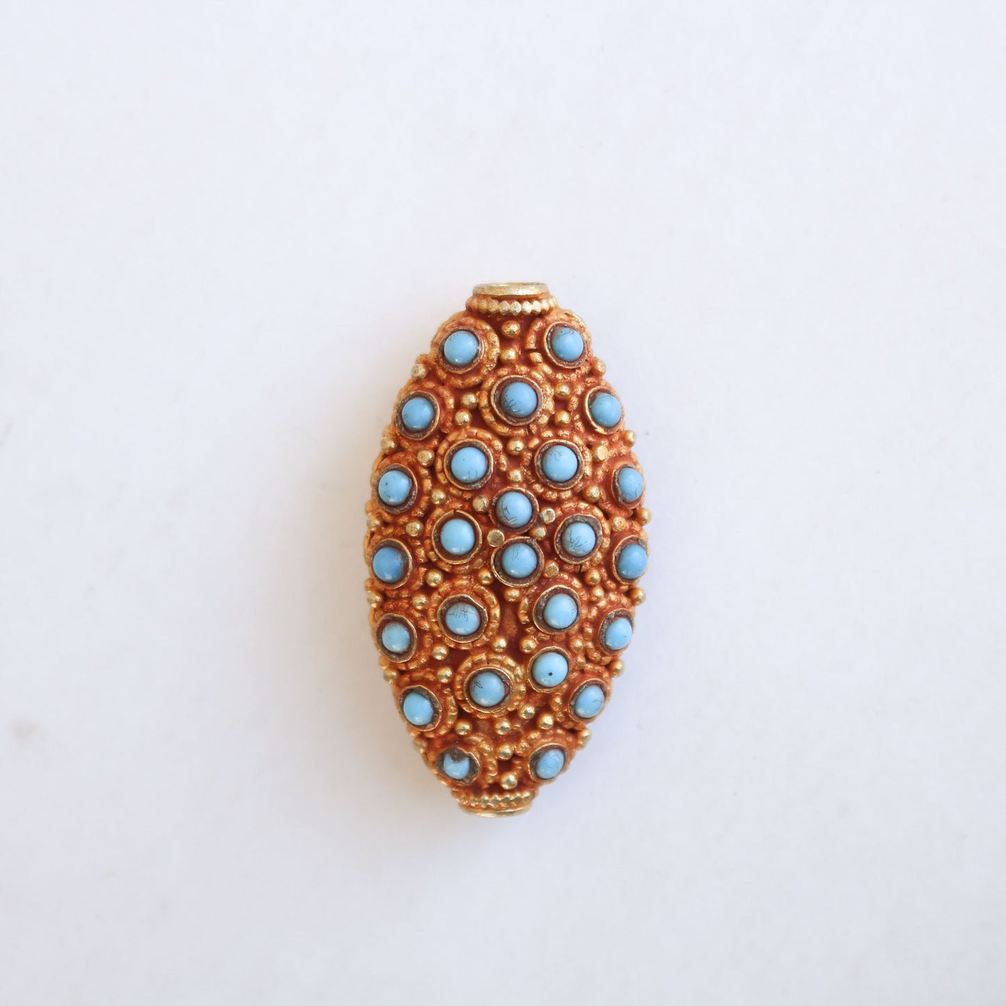 Turquoise Dots Bead