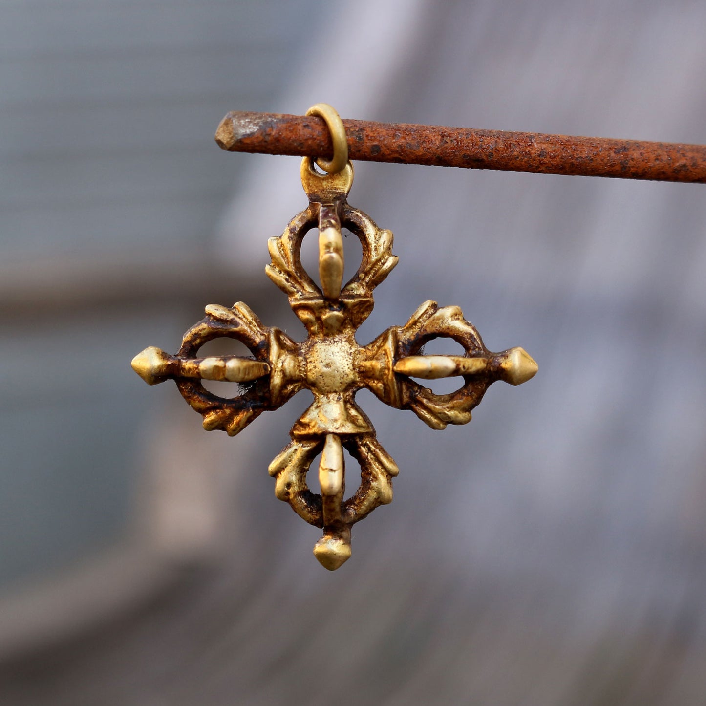 Double Dorje Pendant