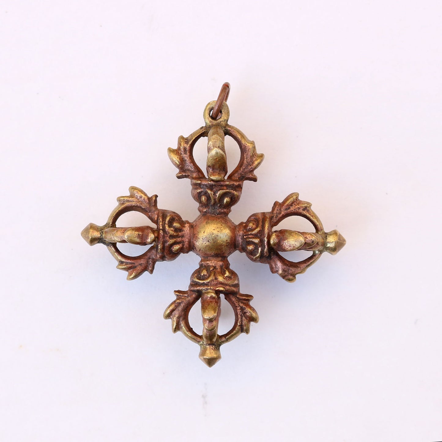 Large Double Dorje Pendant