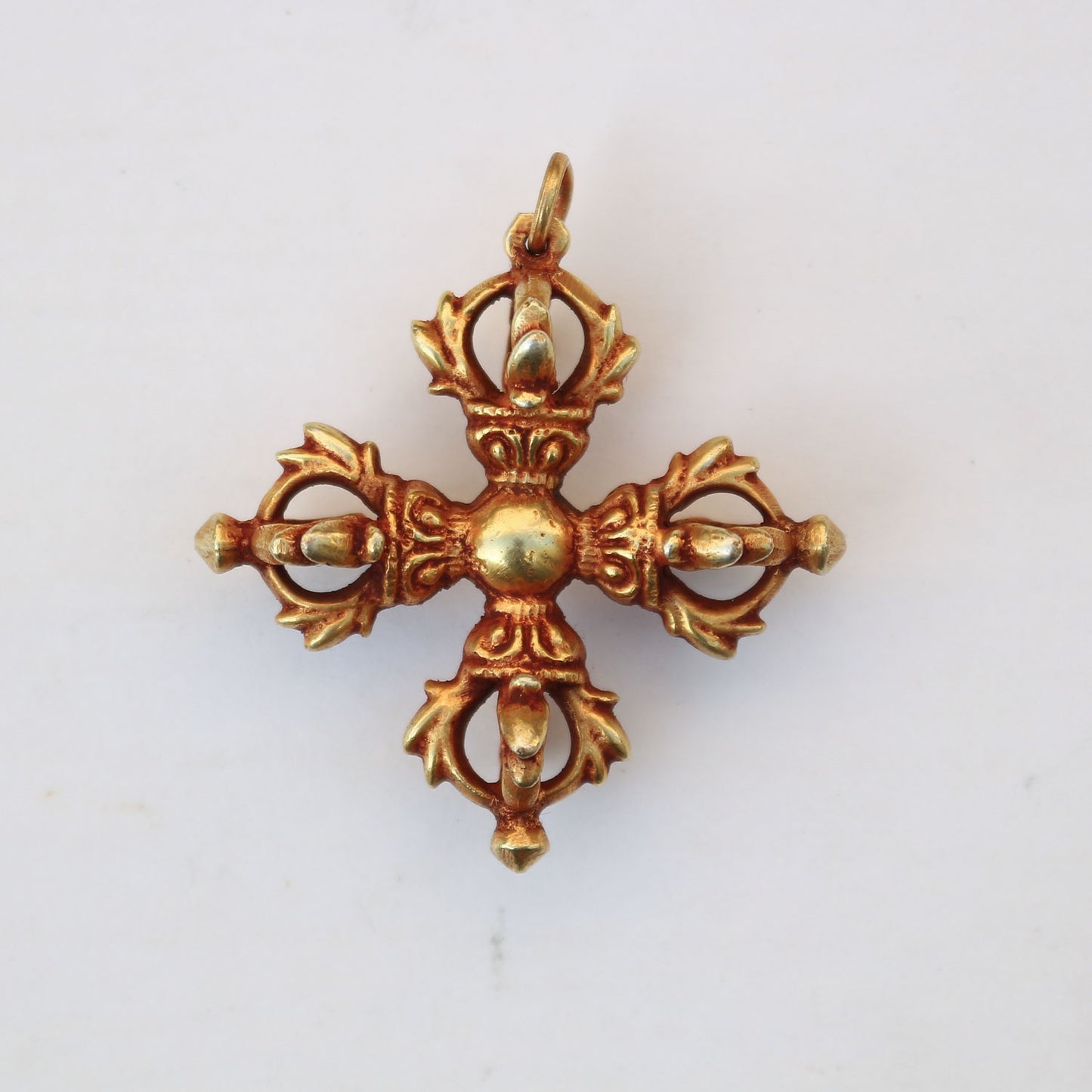 Large Double Dorje Pendant