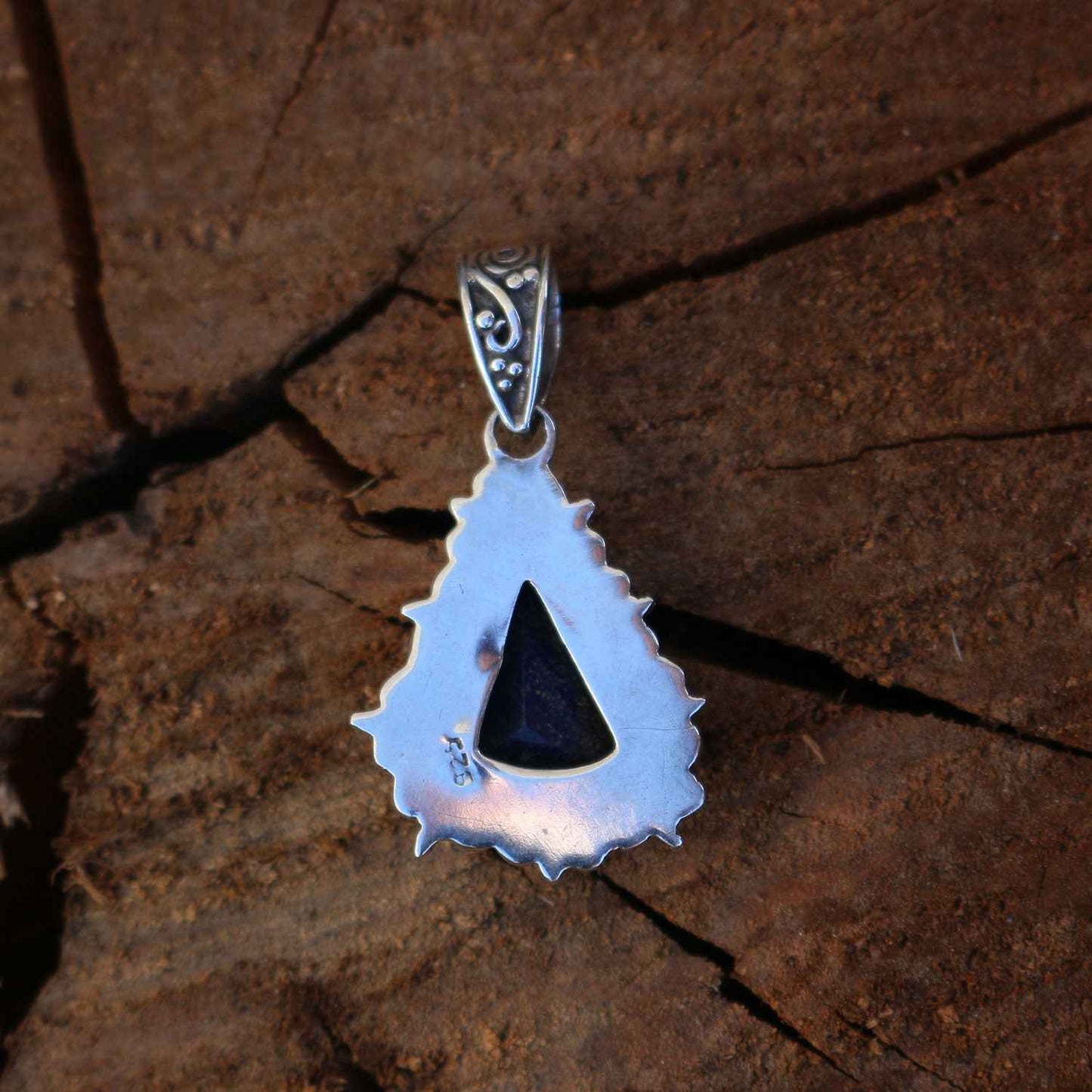 Lapis Lazuli Silver Pendant