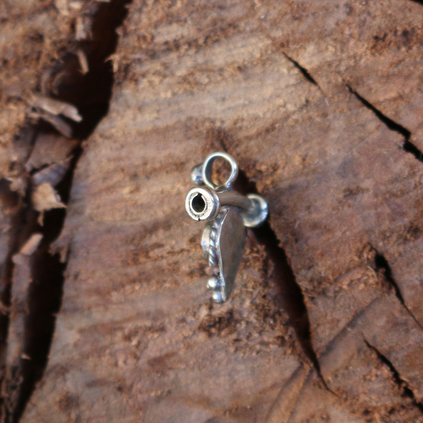 Tiny Sterling Pendant
