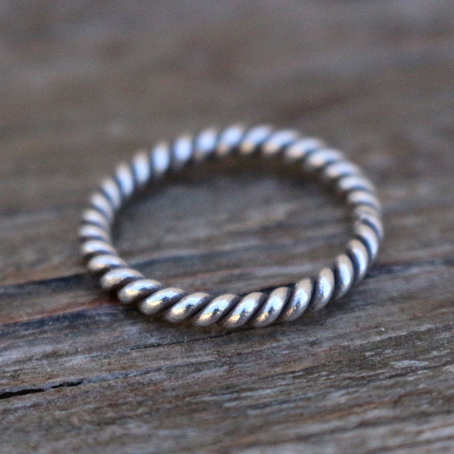 Twisted Wire Sterling Ring