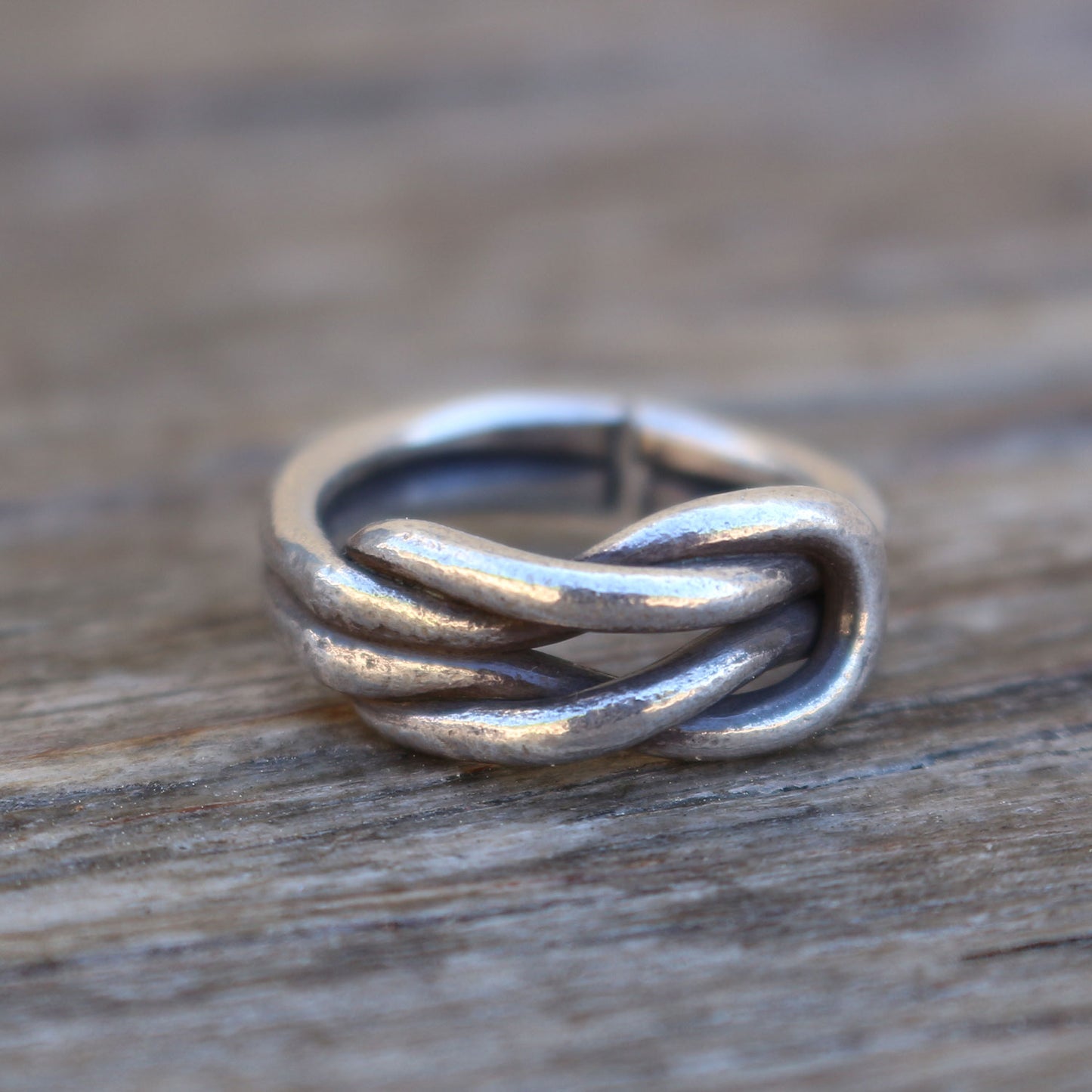 Love Knot Sterling Silver Ring