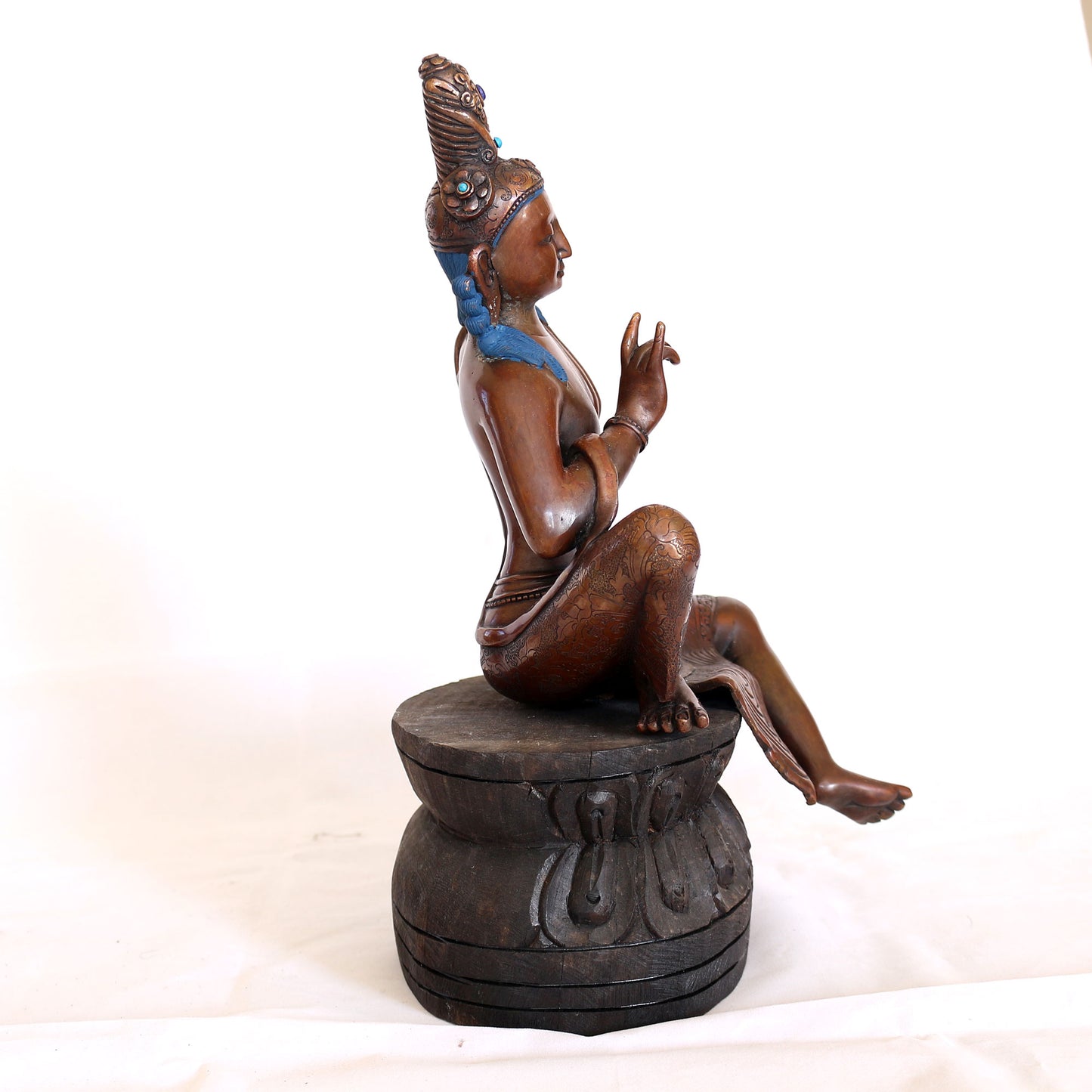 Bodhisattva Copper Statue