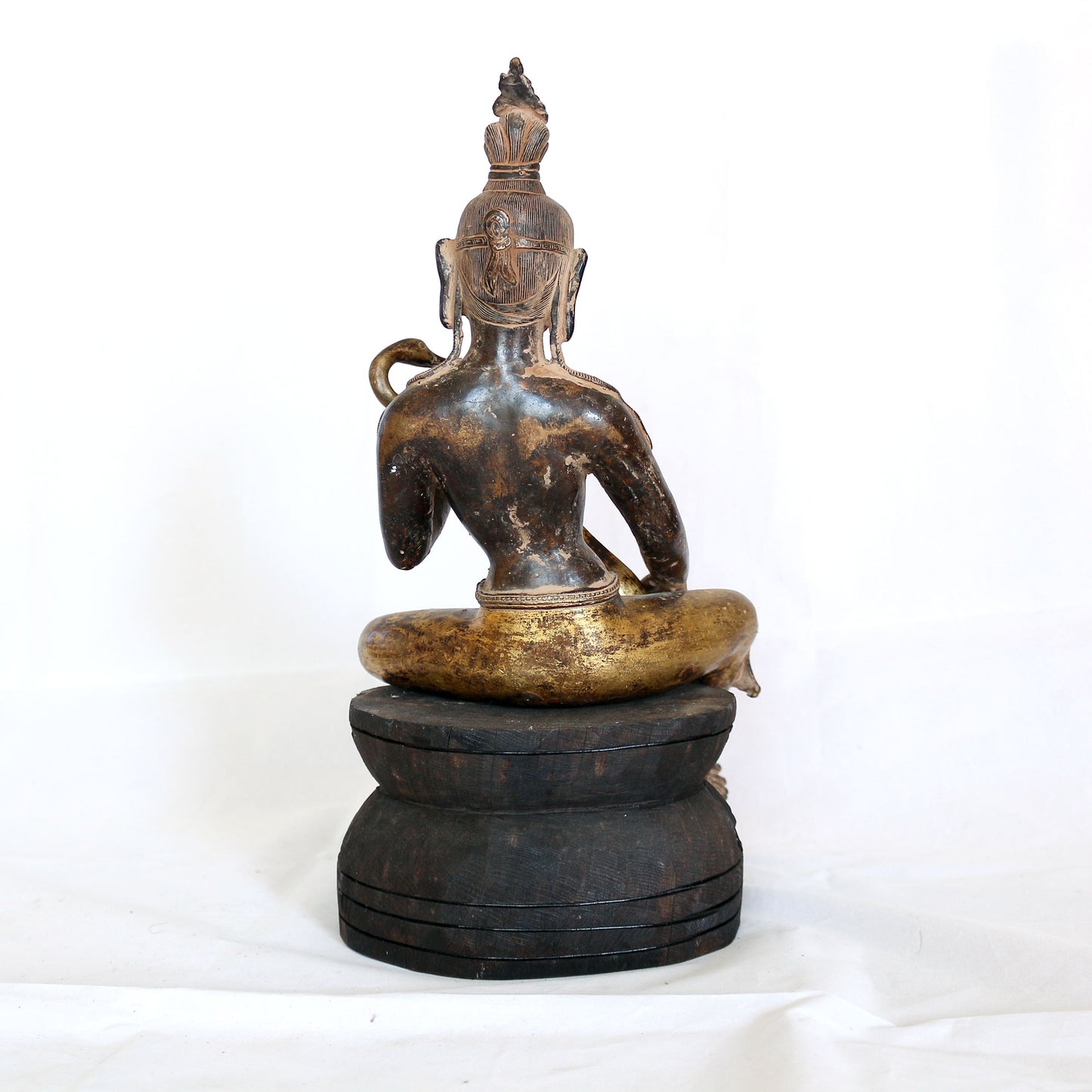 Saraswati Copper Statue