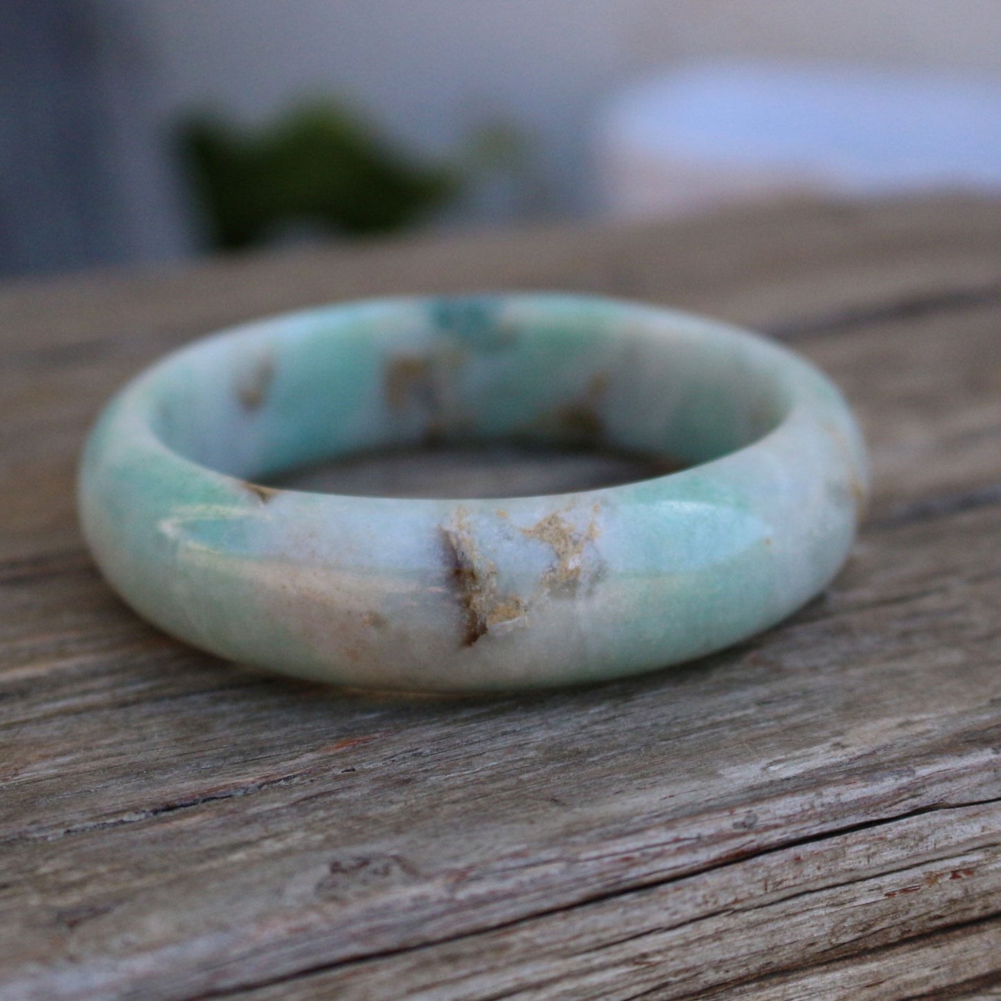 Light Green Jade Bangle