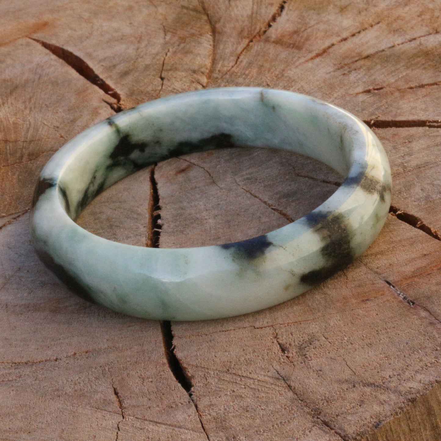 Green Jade Bangle