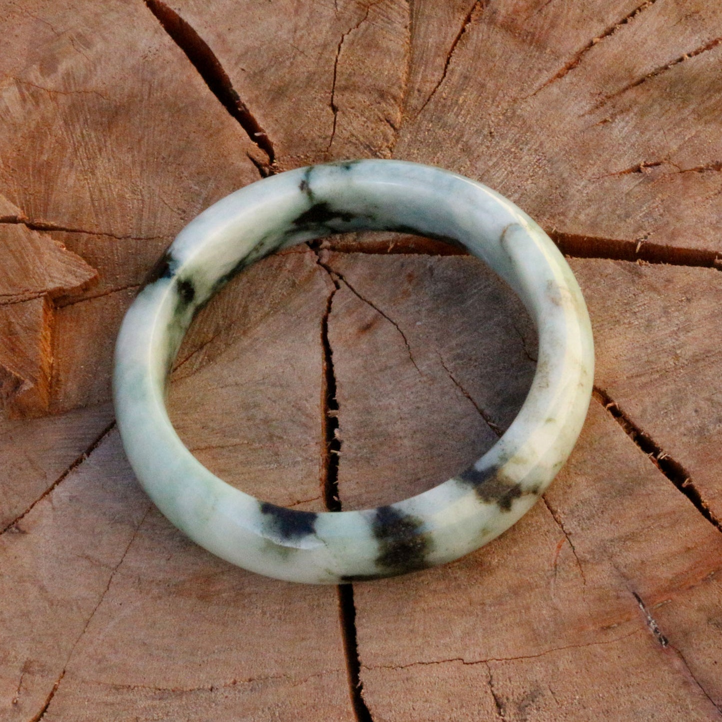 Green Jade Bangle