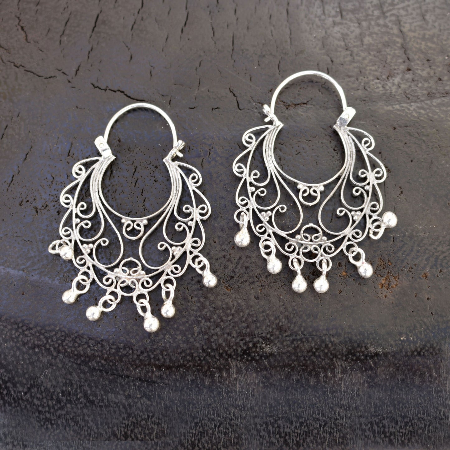 Chandelier Sterling Silver earring