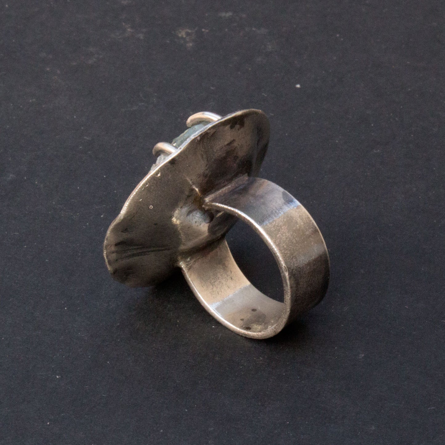 Aquamarine Sterling Silver Ring