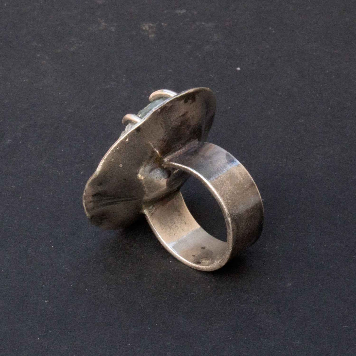 Aquamarine Sterling Silver Ring