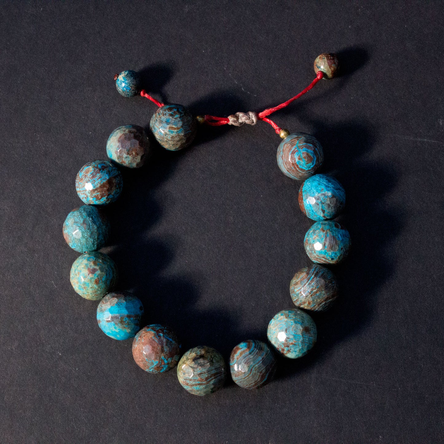 Chrysocolla Beaded Wrist Mala