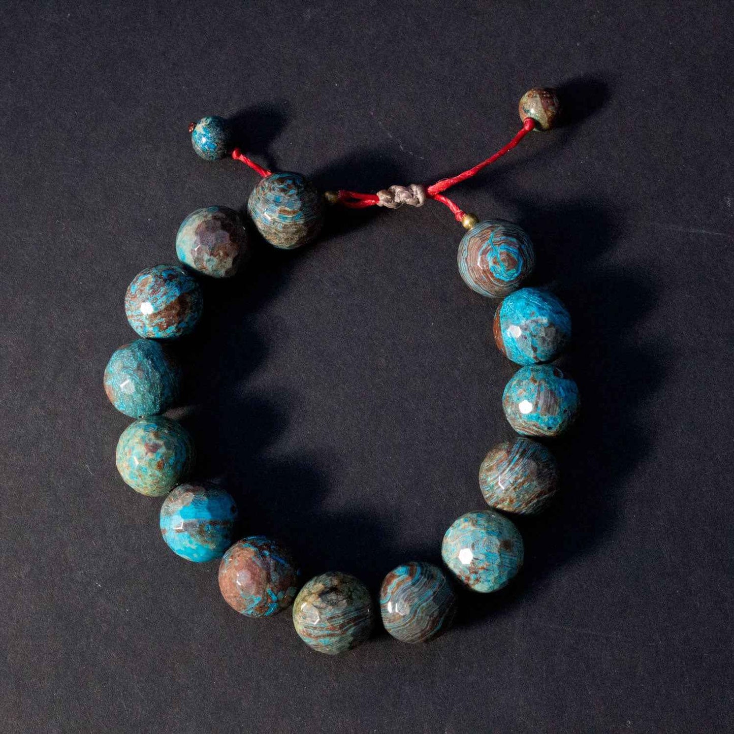Chrysocolla Beaded Wrist Mala