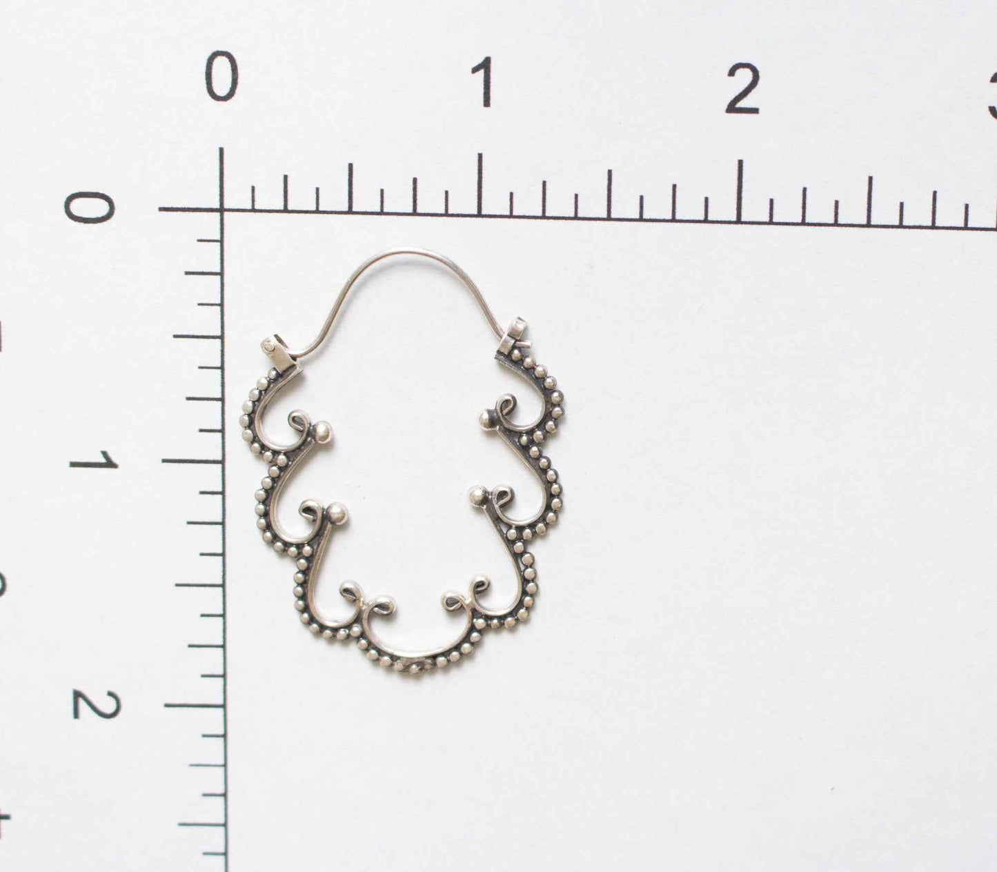 Sterling Silver Hoop Earrings